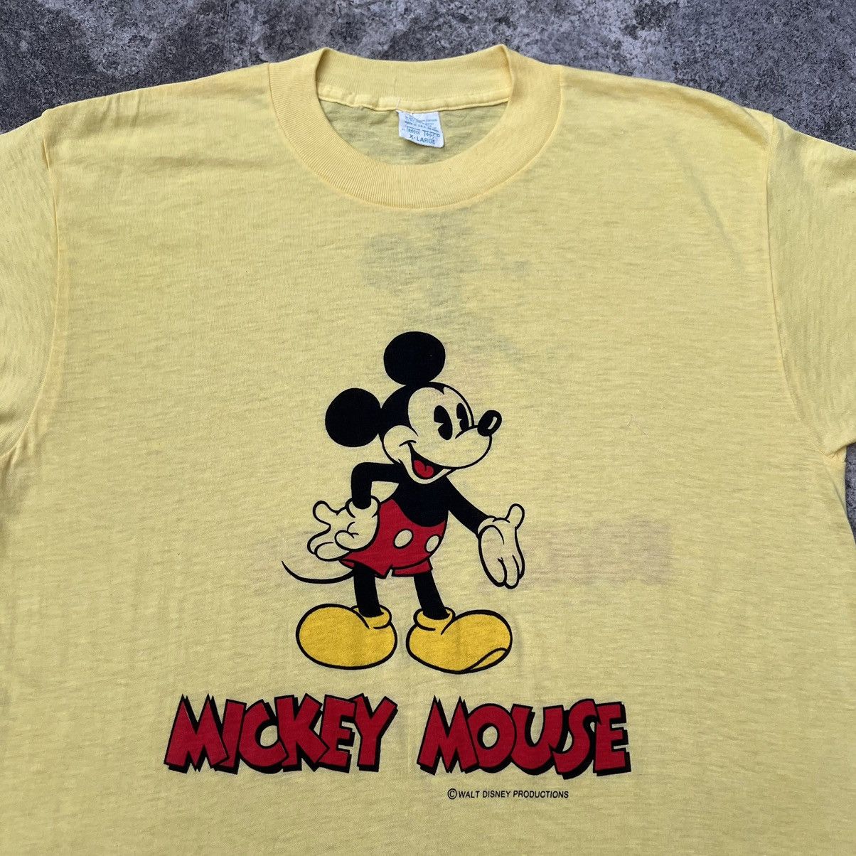 Disney VTG ‘70s Tropix Togs Mickey Mouse Disney Tee Shirt 50/50 Size US M / EU 48-50 / 2 - 5 Thumbnail