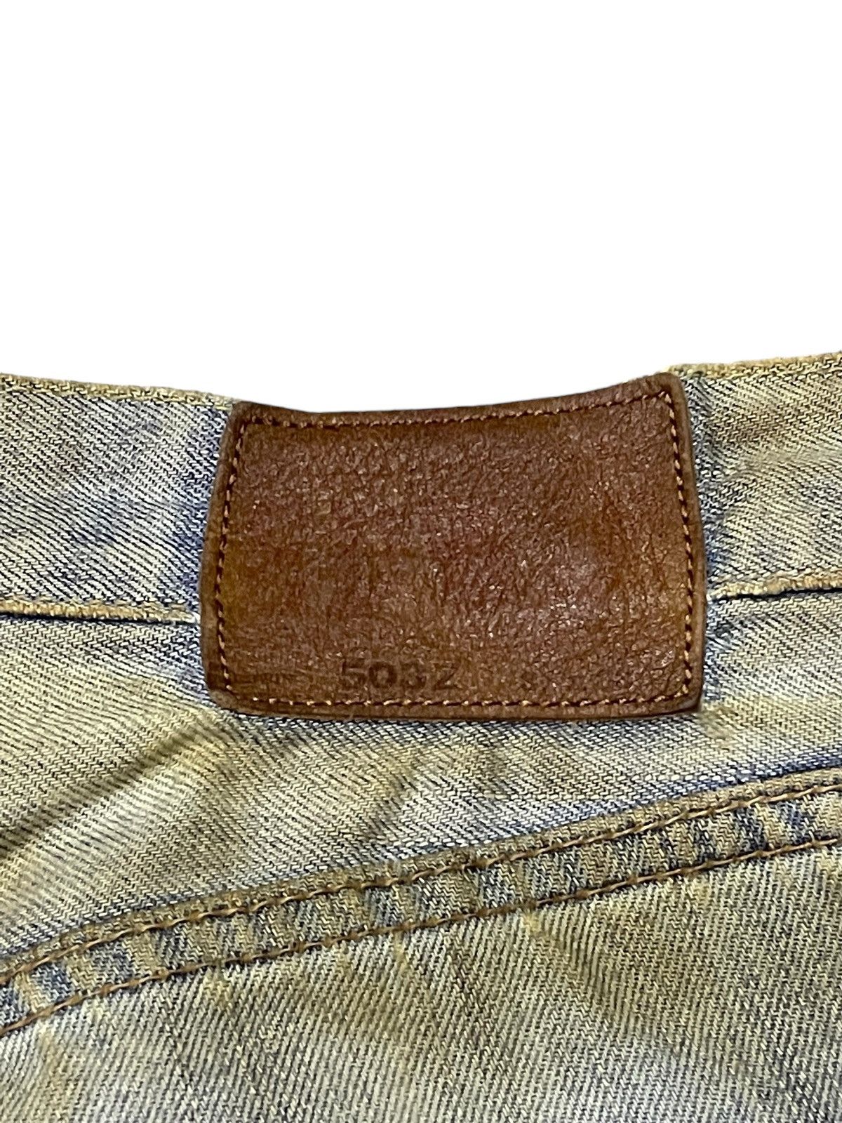 Edwin × Hysteric Glamour Edwin 503Z Muddy Wash Rusty Trashed Loose Jeans Size US 31 - 16 Thumbnail