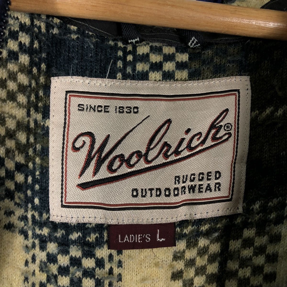 Woolrich Woolen Mills 🔥90’s Vintage Woolrich Jacket Tartan Design Hoodie Size L / US 10 / IT 46 - 14 Thumbnail