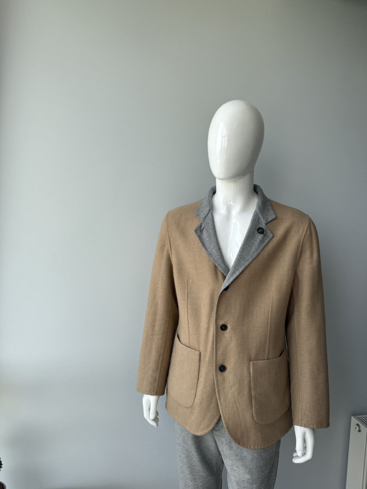 Brunello Cucinelli RPR $5k New! Brunello Cucinelli Cashmere Reversible Jacket Size US M / EU 48-50 / 2 - 11 Thumbnail