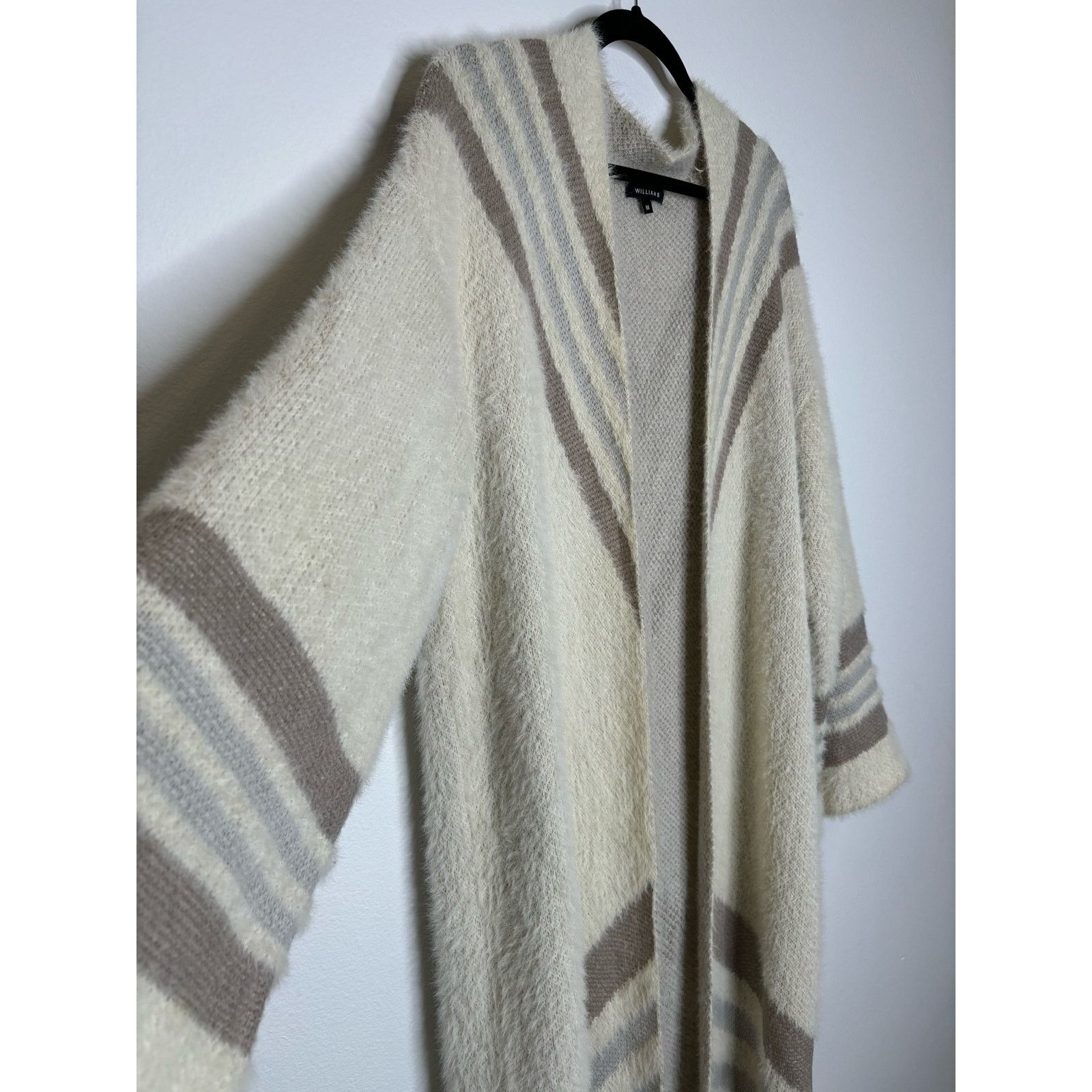& Other Stories William B ultra soft maxi cardigan with strips Size M / US 6-8 / IT 42-44 - 6 Thumbnail