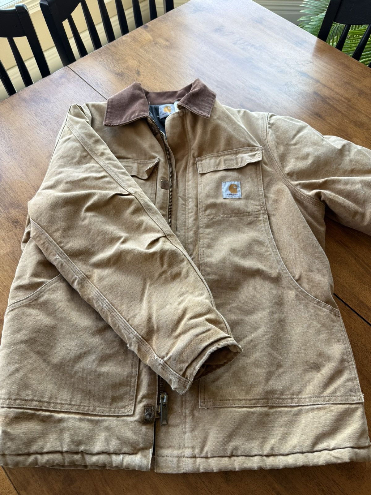 Carhartt Vintage Worn Carhartt Jacket Size US XL / EU 56 / 4 - 7 Thumbnail