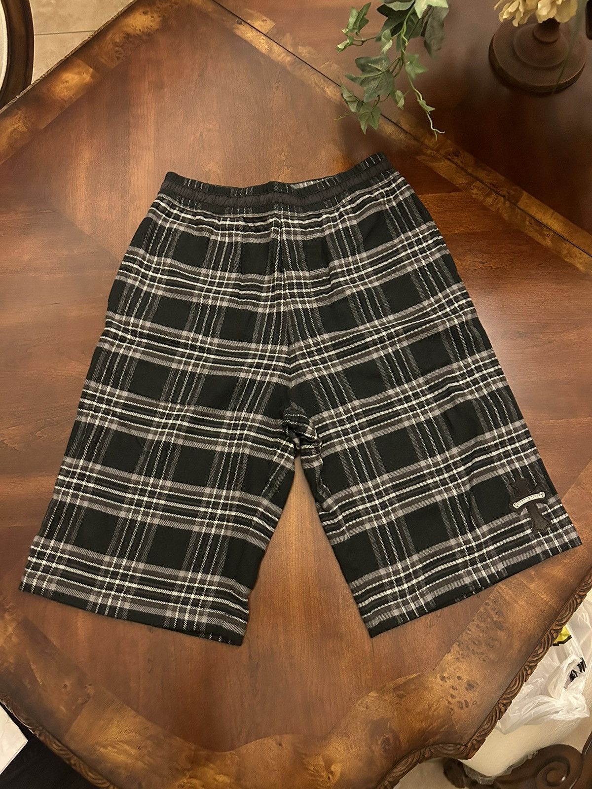 Chrome Hearts Chrome Hearts After School Flannel Shorts Size US 32 / EU 48 - 2 Thumbnail