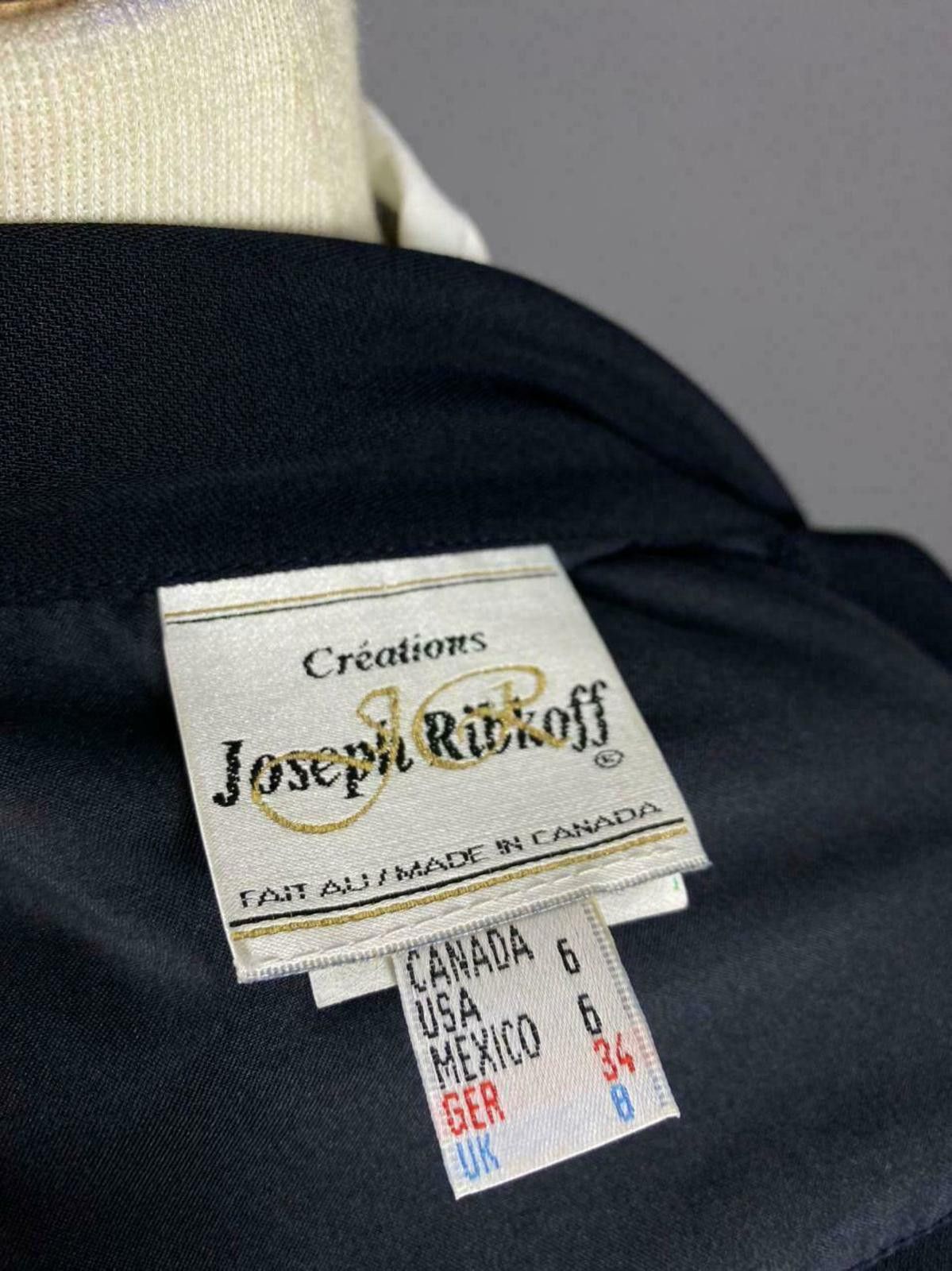 Designer Ladies Joseph Ribkoff Black Dress Size UK 8 USA 6 Size M / US 6-8 / IT 42-44 - 11 Thumbnail