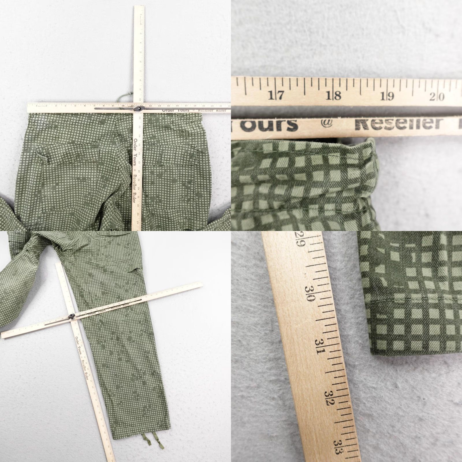 Vintage VINTAGE US ARMY PANTS M Desert Night Camouflage Camouflage Trousers 80s Cold War Size US 31 - 8 Thumbnail
