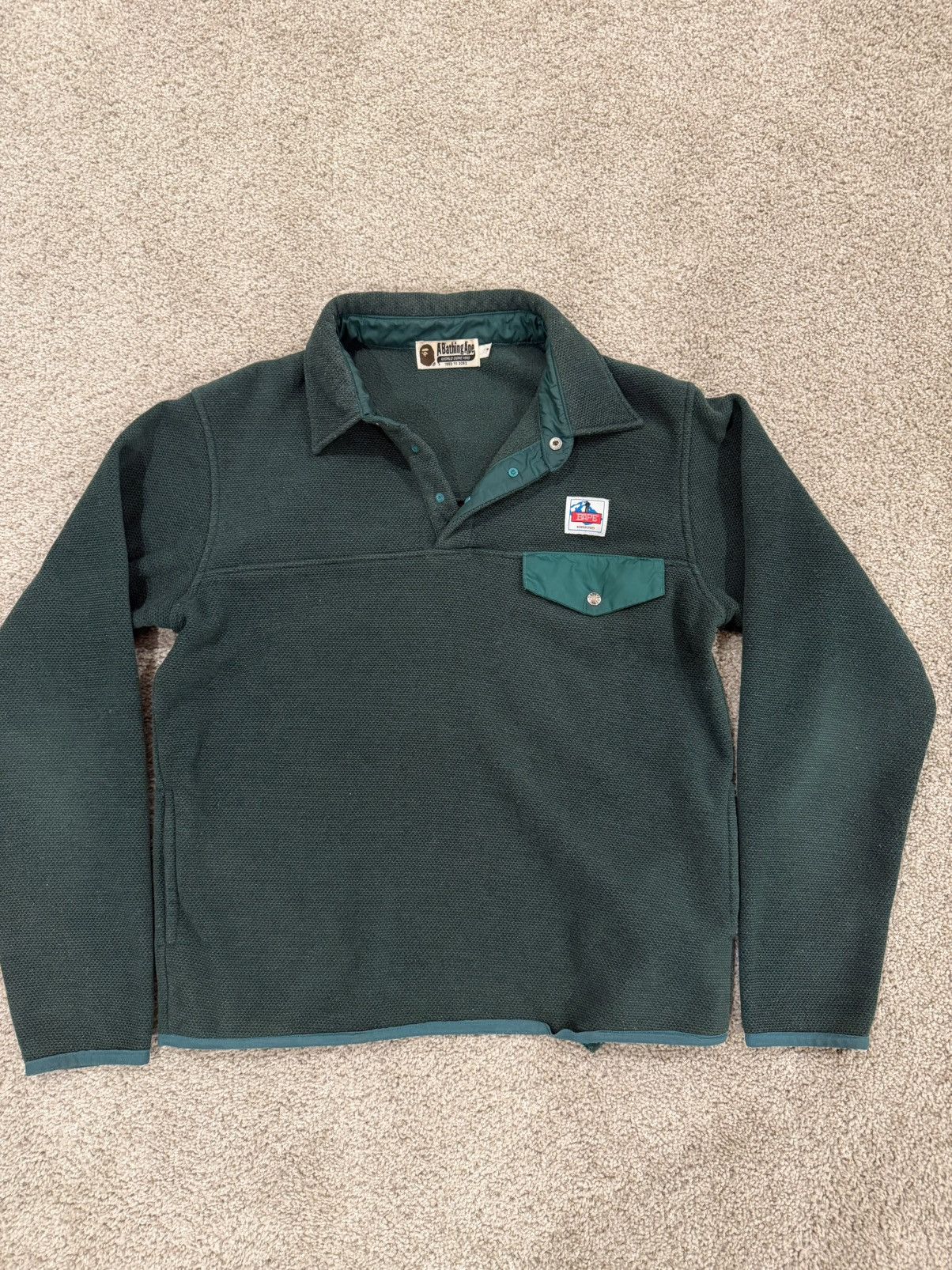 Bape Vintage Bape Mountain Pullover Size US M / EU 48-50 / 2 - 2 Thumbnail