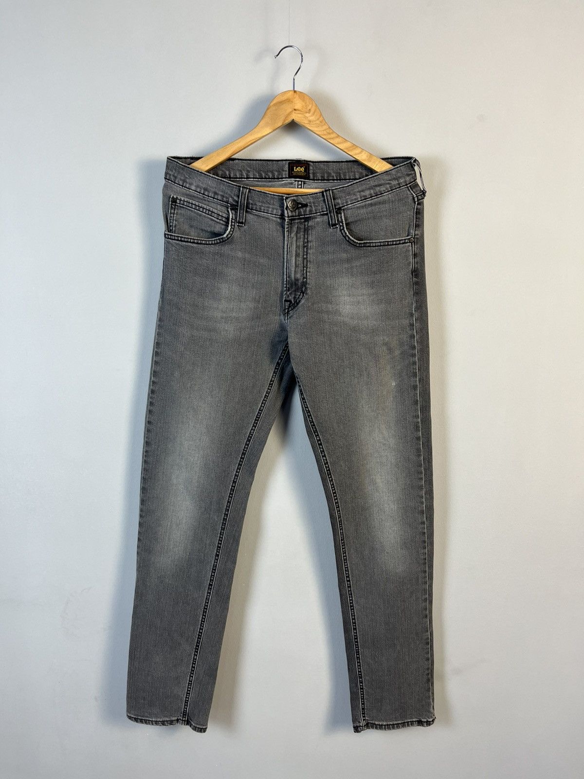 Lee × Vintage LEE Daren Zip Fly Vintage Straight Denim Jeans Size US 33 - 1 Thumbnail