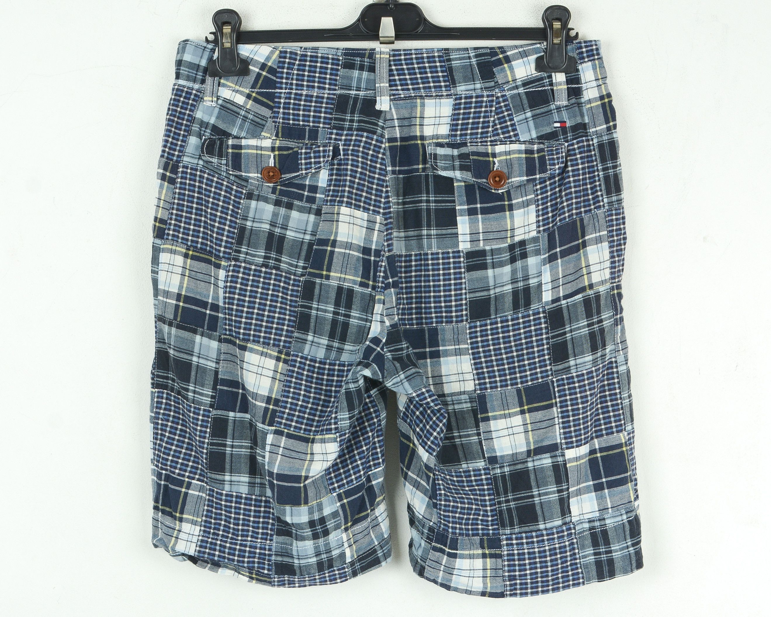 Tommy Hilfiger Mens W30 Shorts Pants Checked Plaid Tartan Bermudas Summer Size US 30 / EU 46 - 3 Thumbnail