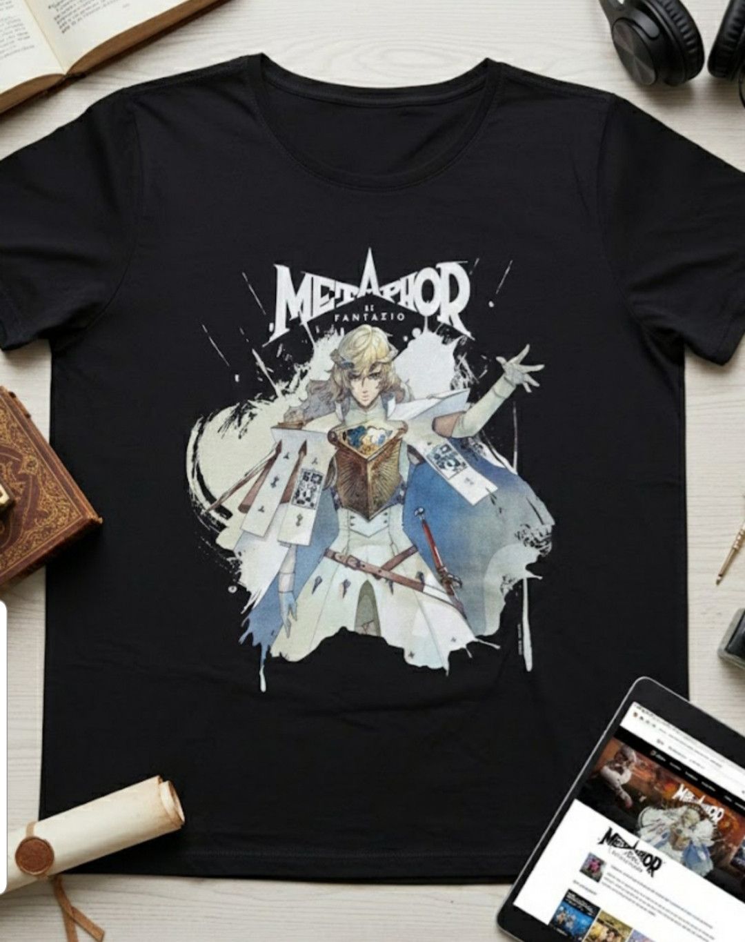 Gildan METAPHOR REFANTAZIO RPG GAMER SHIRT GILDAN ACTIVE PLUS 2X Size XXL / US 16-18 / IT 52-54 - 7 Thumbnail