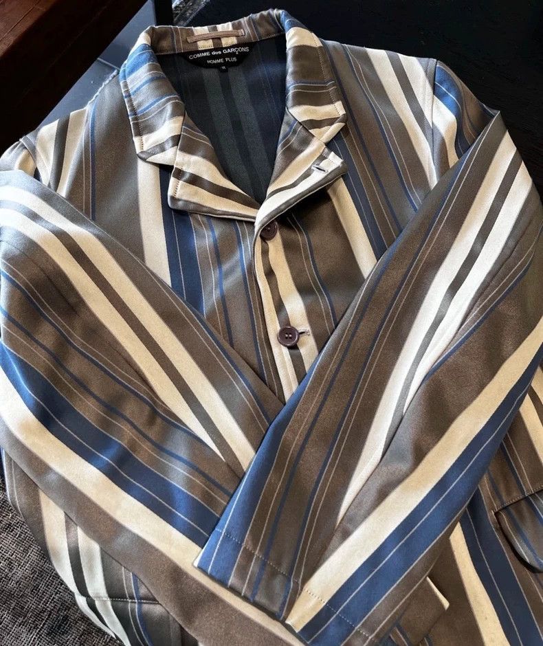 Comme des Garcons COMME des GARCONS Striped Suit Jacket-2505 Size US M / EU 48-50 / 2 - 1 Thumbnail