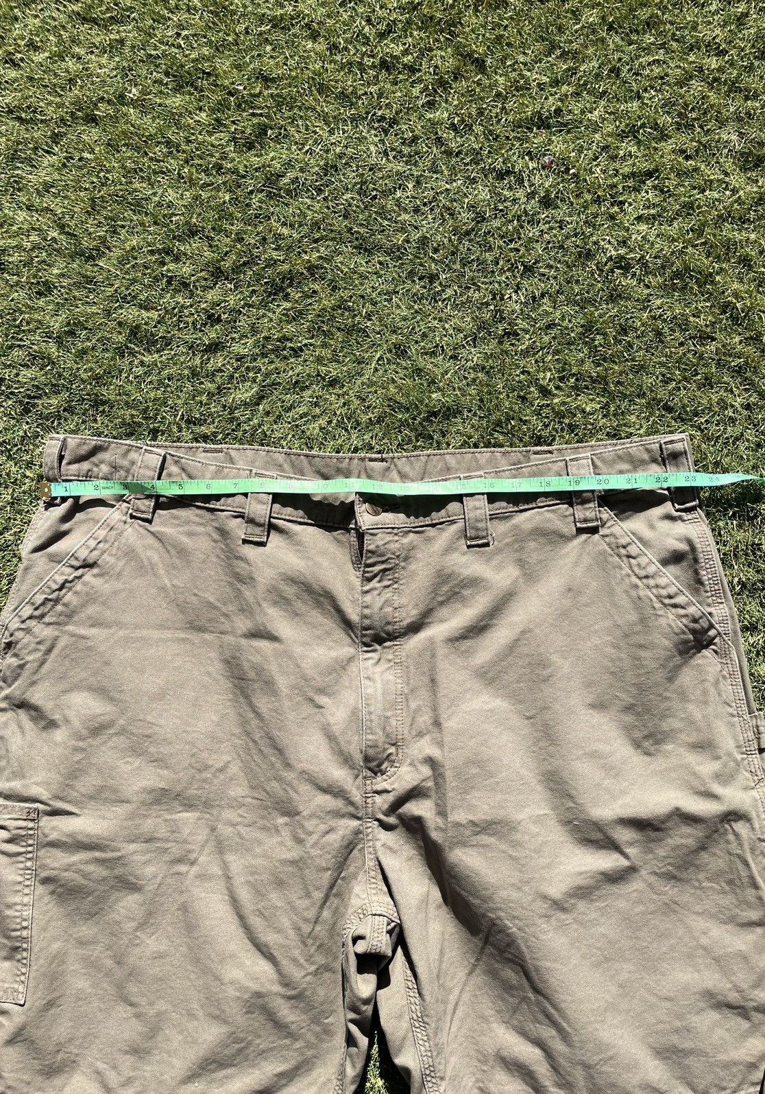 Carhartt Carhartt Loose Fit Canvas Utility Work Shorts Men's 46 Tan Size US 44 / EU 60 - 3 Thumbnail