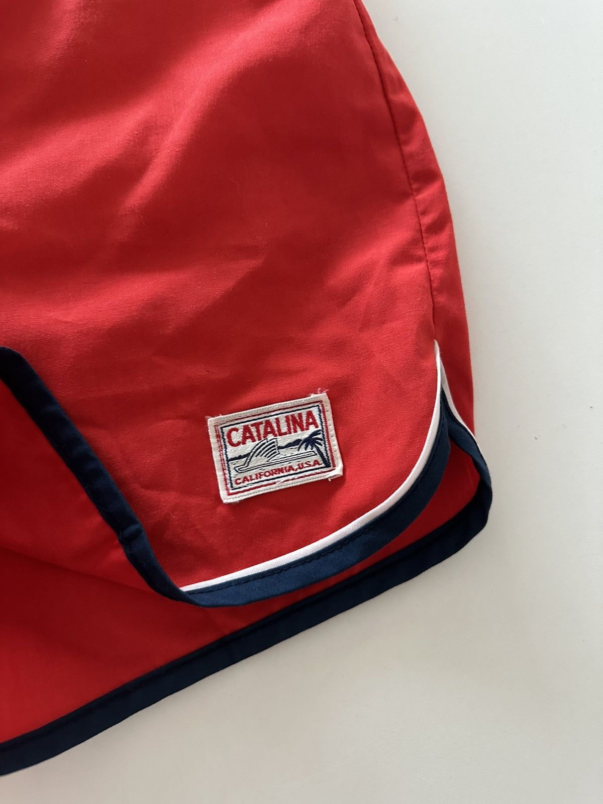 Catalina 60’s Vintage Catalina Men's 38 Red Swim Shorts Size US 38 / EU 54 - 3 Thumbnail