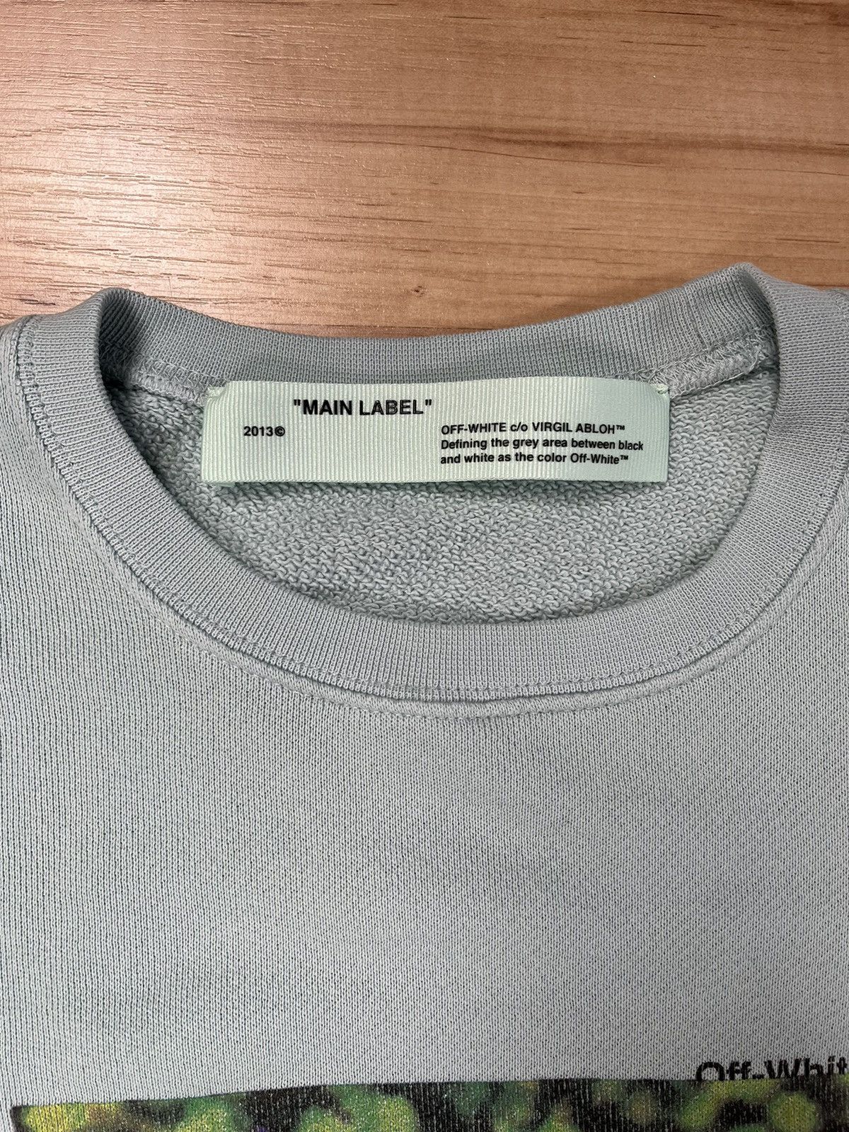 Off-White Off-White light green mint Crewneck Size S / US 4 / IT 40 - 5 Thumbnail
