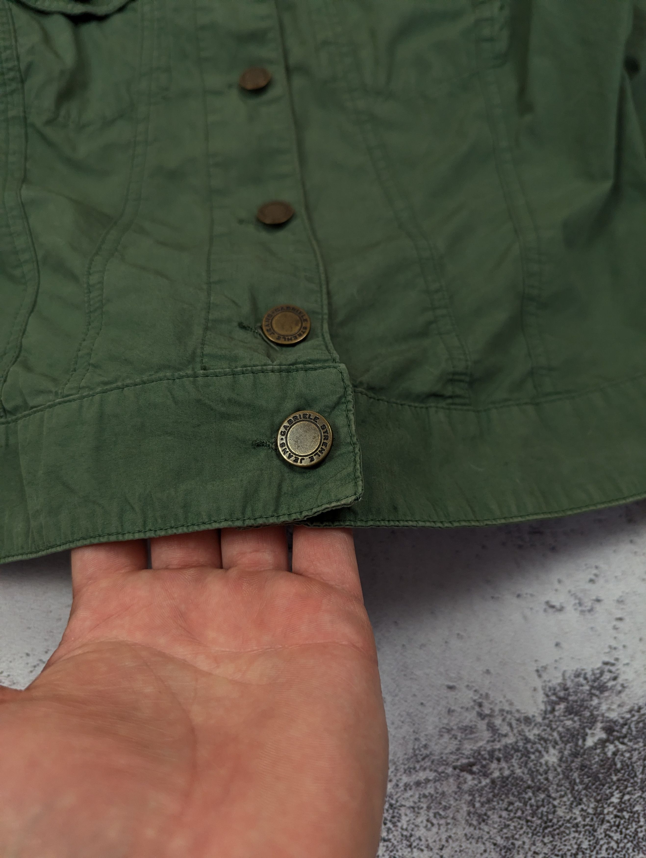 Gabrielle Gabrielle Strehle Distressed Army Jacket Size M / US 6-8 / IT 42-44 - 7 Thumbnail