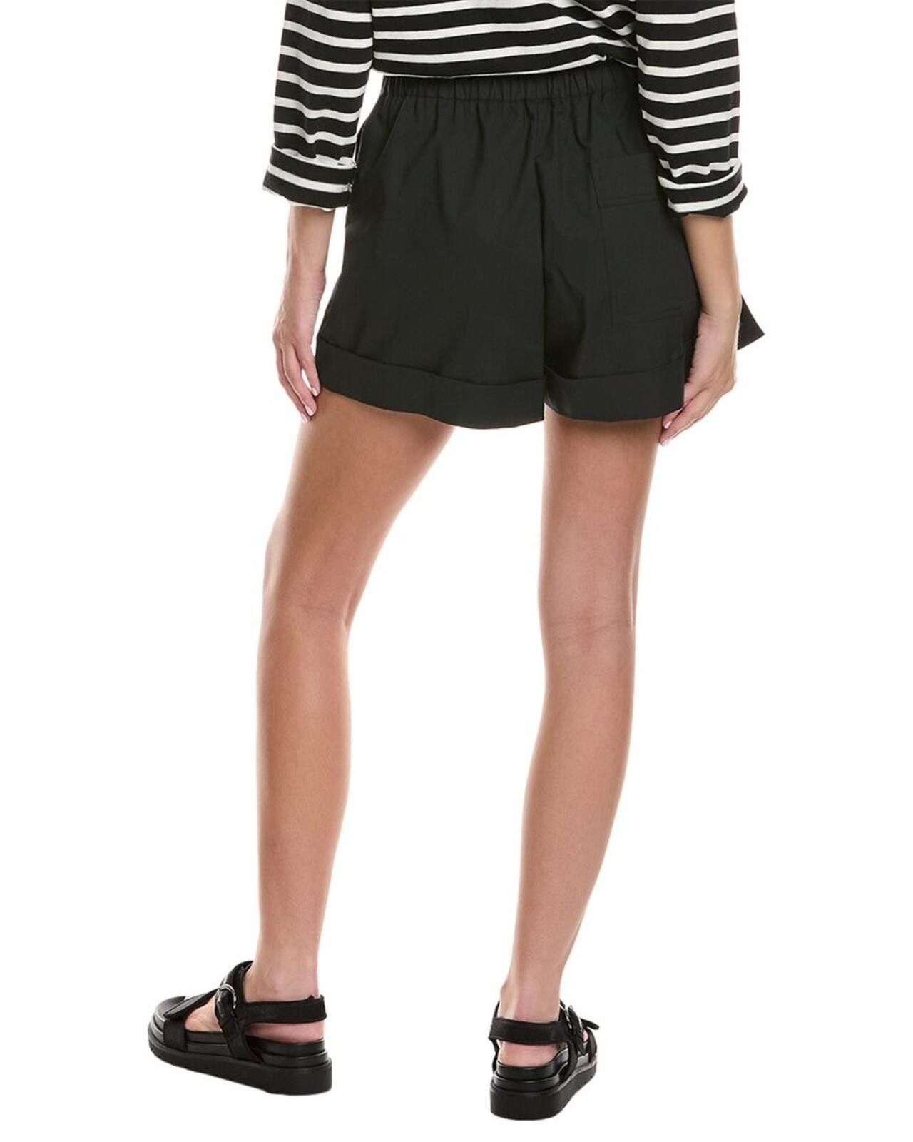 3.1 Phillip Lim 3.1 Phillip Lim Tie Waist Short Women's Black Size 27" / US 4 / IT 40 - 3 Thumbnail
