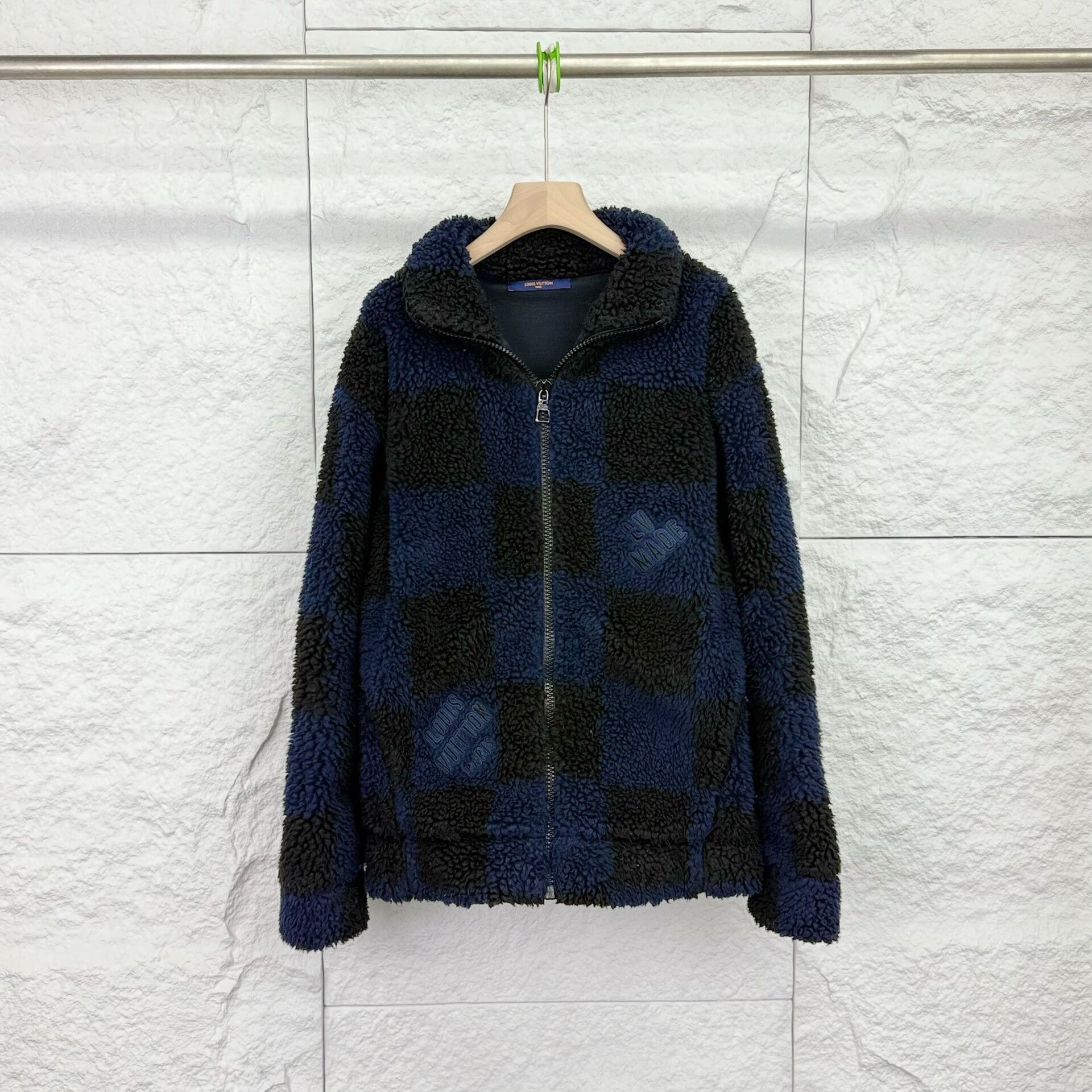Louis Vuitton Louis Vuitton Checkered Lambswool Jacket Size US L / EU 52-54 / 3 - 1 Thumbnail