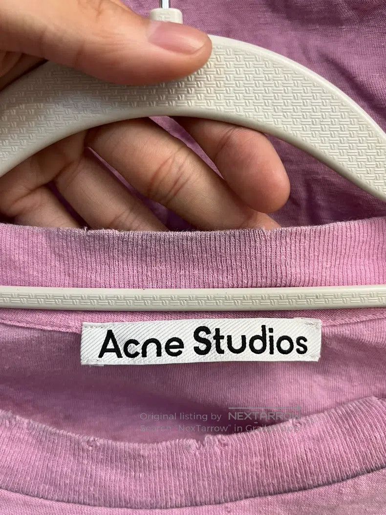 Acne Studios Acne Studios 1996 Letter Print Vintage Long Sleeve T-Shirt Size US M / EU 48-50 / 2 - 3 Thumbnail