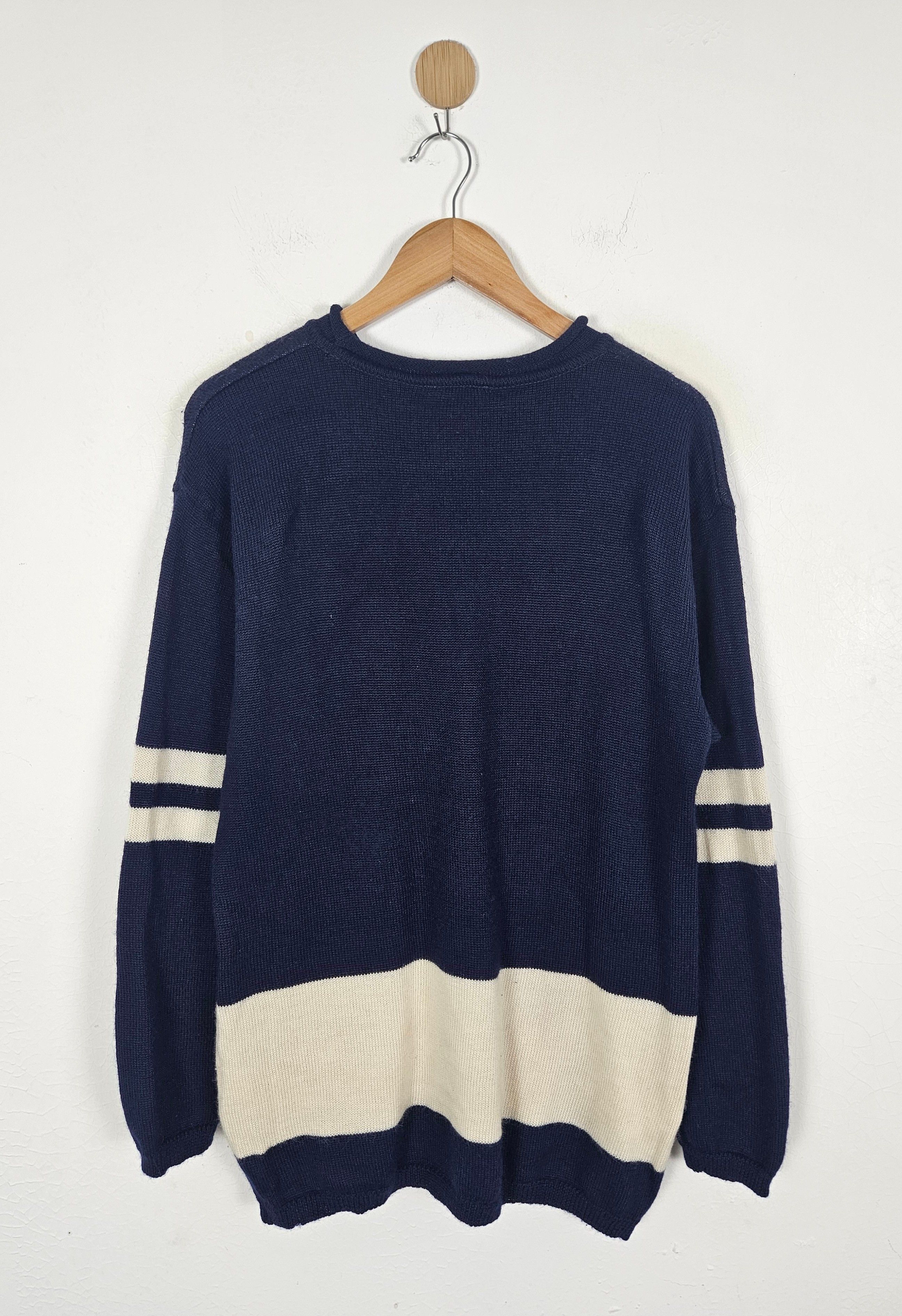 Hai Sporting Gear × Issey Miyake × Japanese Brand Vintage Hai Sporting Gear Wool sweatshirt Size US M / EU 48-50 / 2 - 3 Thumbnail