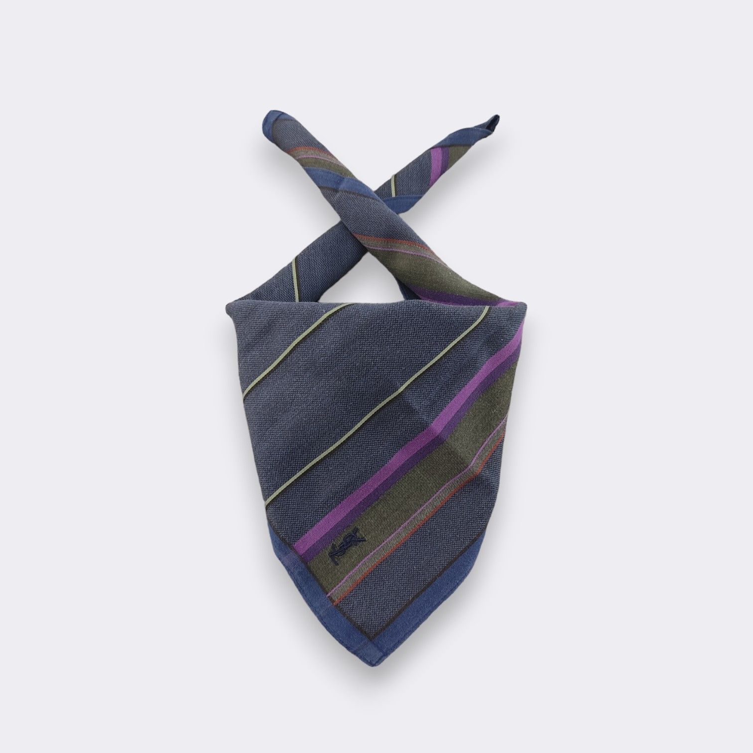 Yves Saint Laurent Vintage Yves Saint Laurent Handkerchief Neckerchief H043D Size ONE SIZE - 1 Thumbnail