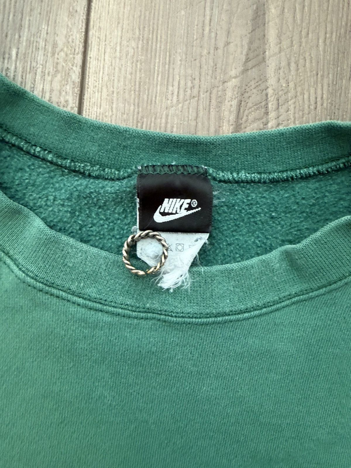 Nike vintage nike spell out two tone sweatshirt Size US XL / EU 56 / 4 - 2 Thumbnail