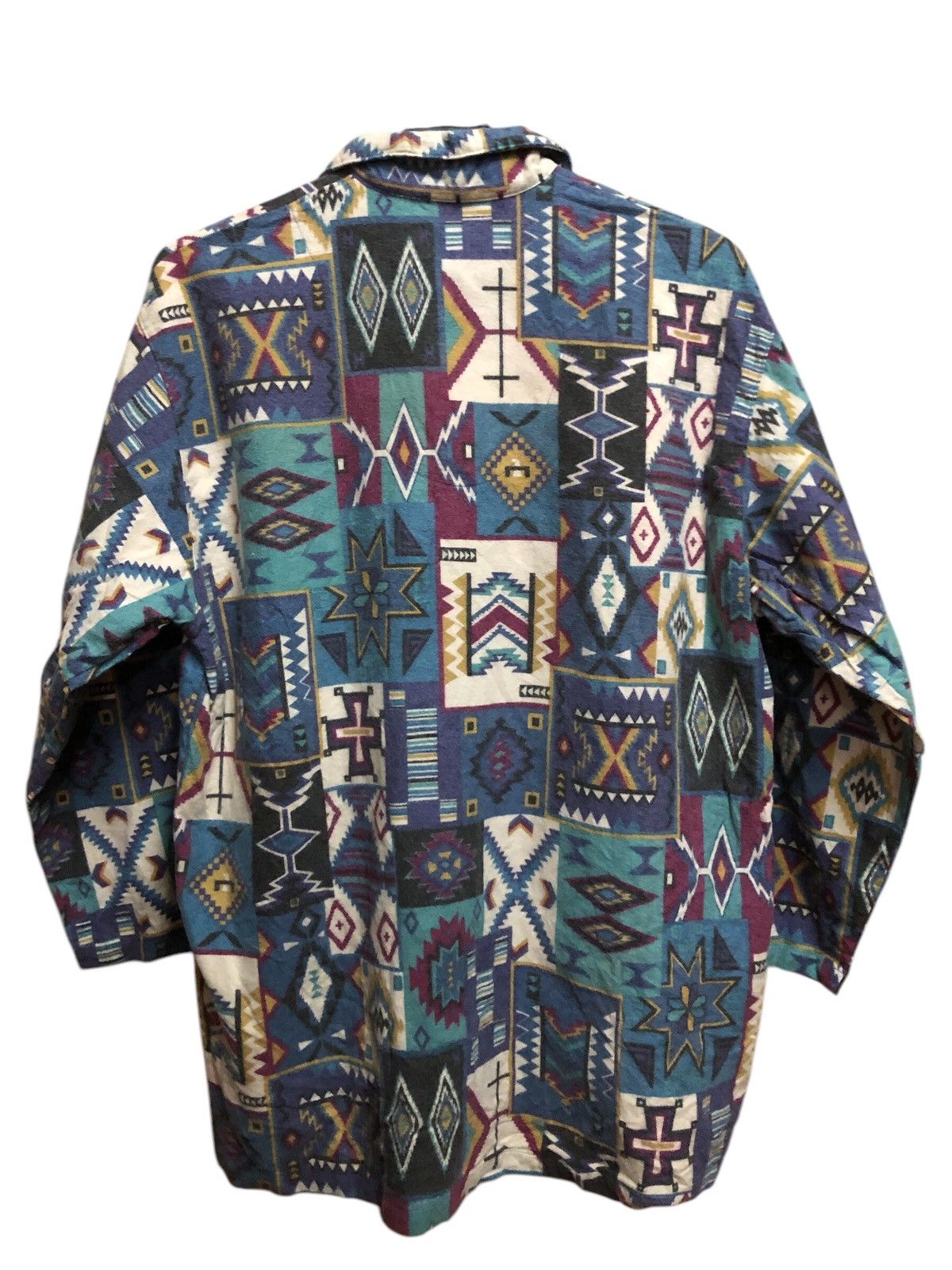 Japanese Brand Penthouse New York Navajo Button Ups Shirt Size US M / EU 48-50 / 2 - 2 Thumbnail