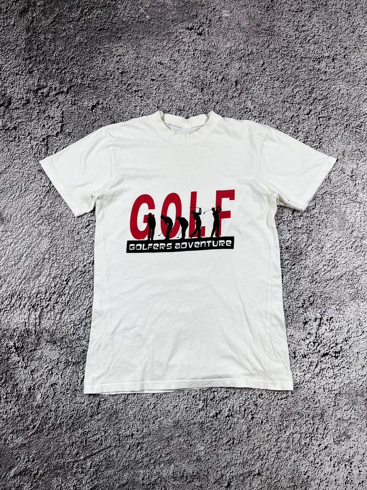 Vintage Vintage Y2K Golfers Adventure big logo tee streetwear Size US S / EU 44-46 / 1 - 1 Thumbnail