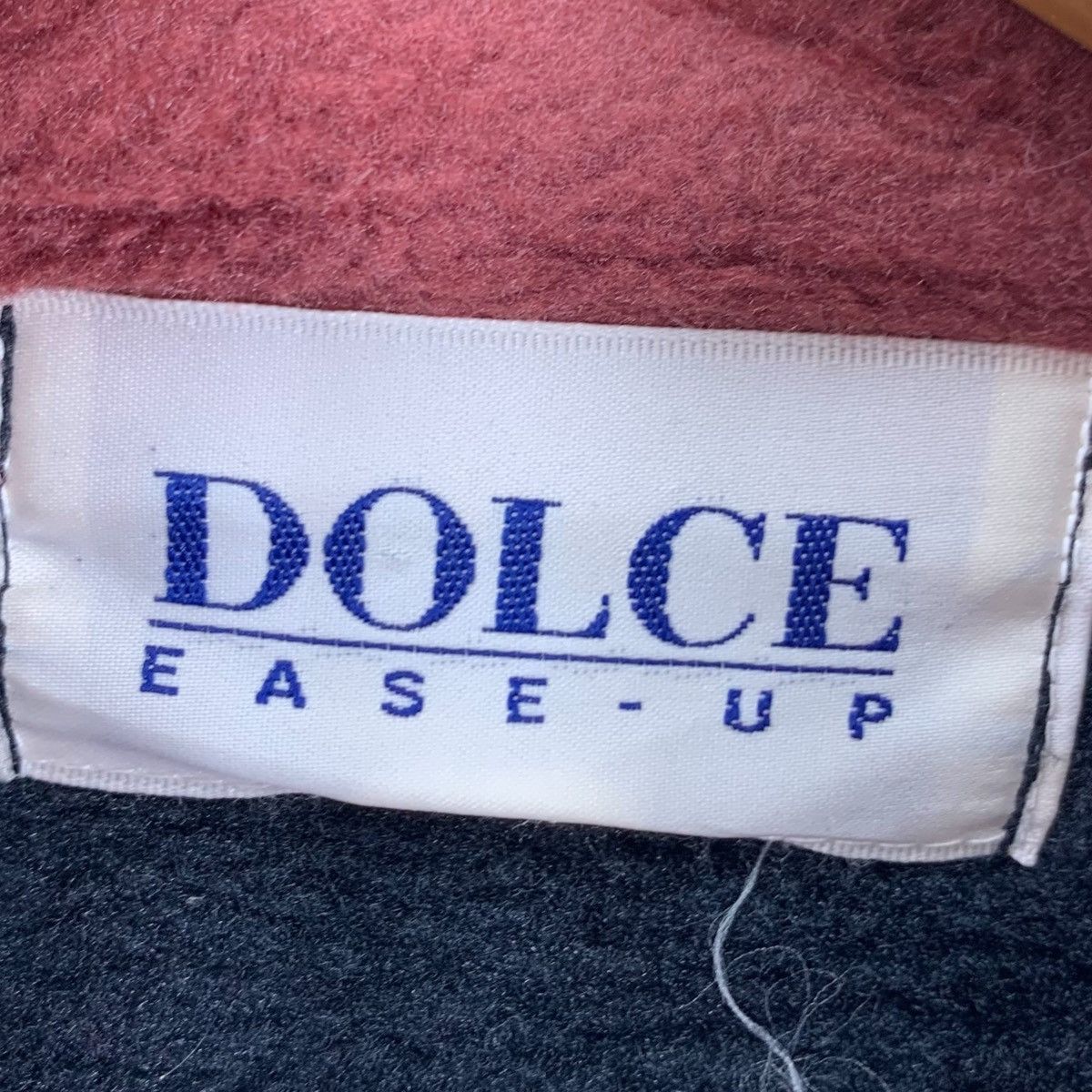 Vintage Vintage DOLCE Ease-Up Italian Fleece Half Zipper Sweatshirt Size US L / EU 52-54 / 3 - 5 Thumbnail