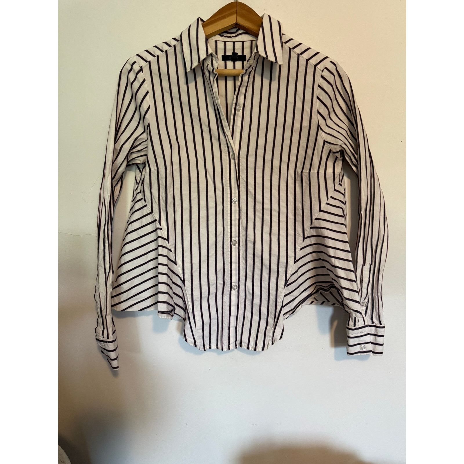 Drew DREW Dillone Striped flare Button Down Sz S Size S / US 4 / IT 40 - 1 Thumbnail