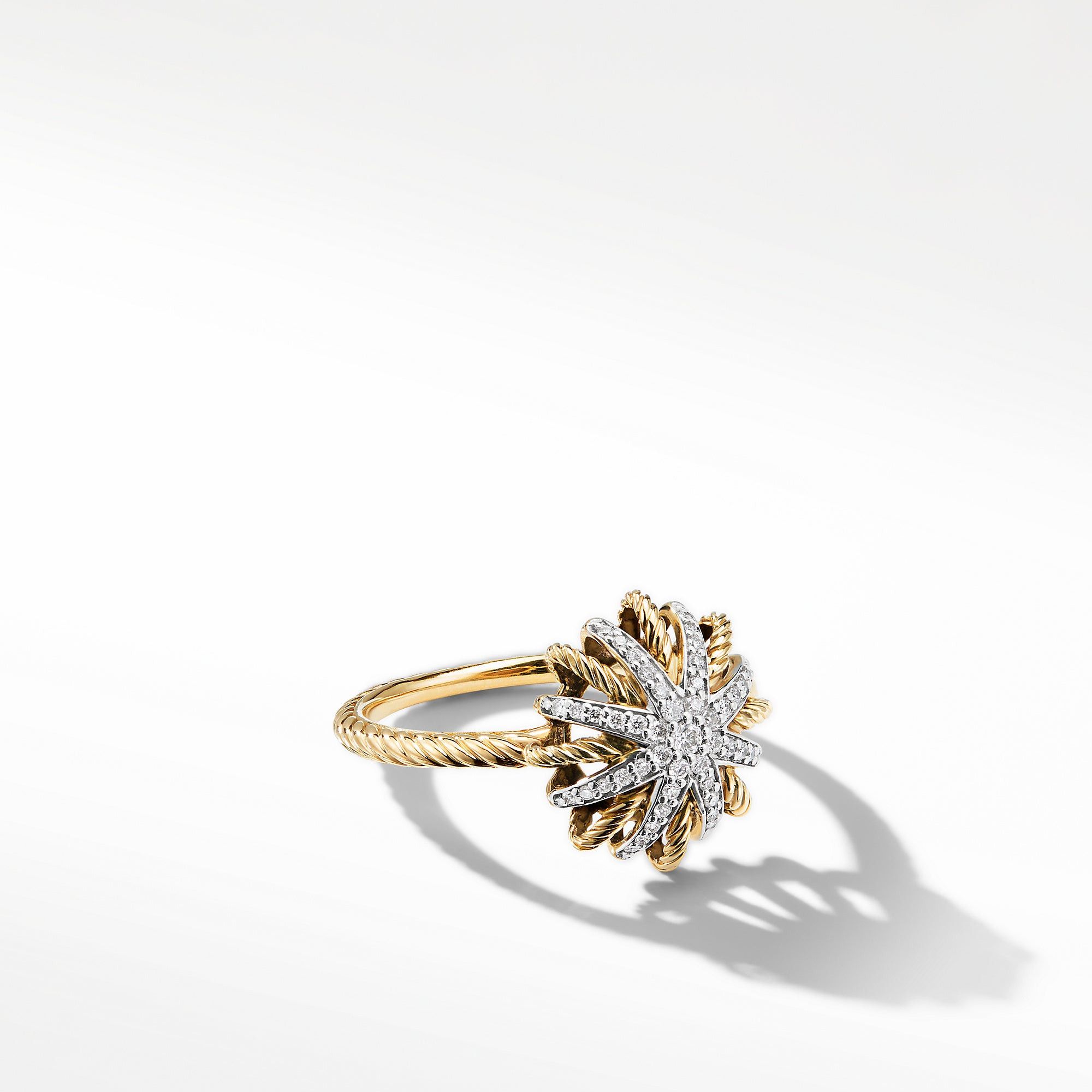 David Yurman o1s1wg111025 R09916D /Size 6 / Ring with Diamonds in Golden Size ONE SIZE - 1 Preview