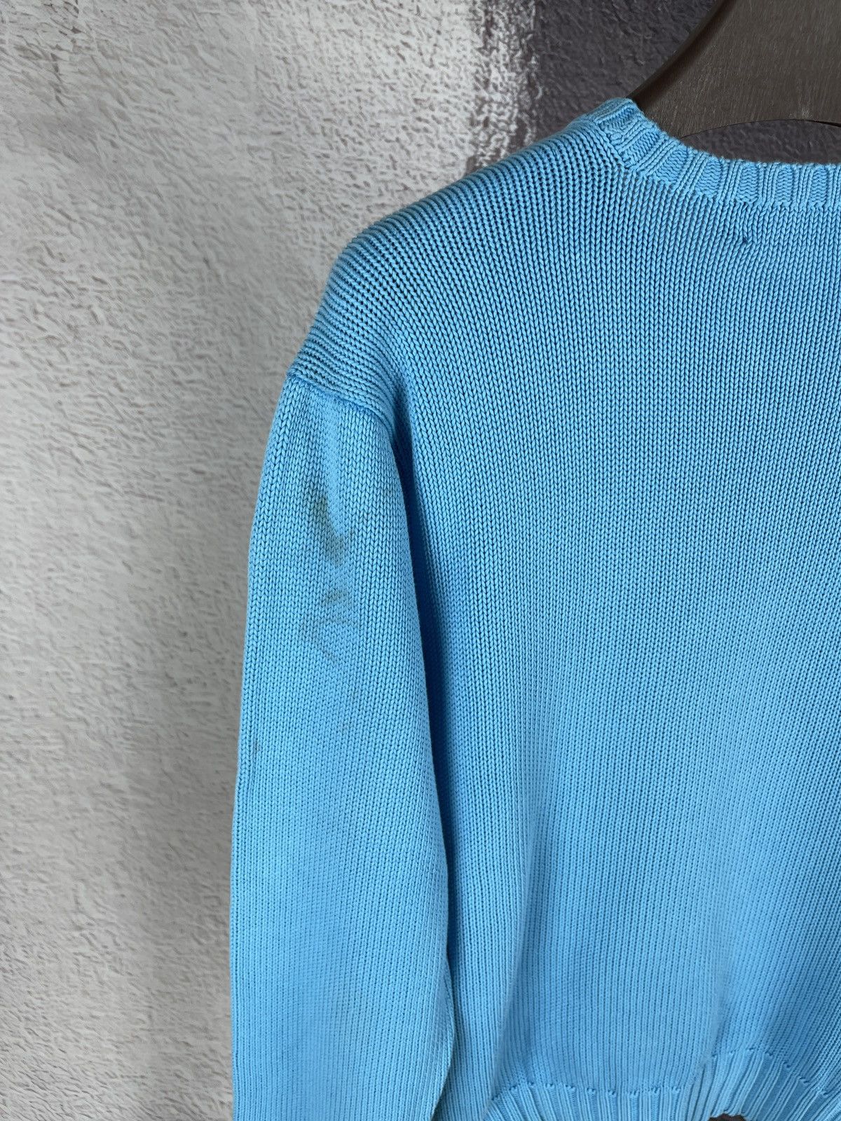 Polo Ralph Lauren Polo Ralph Lauren vintage blue yellow logo knitted sweater Size US S / EU 44-46 / 1 - 11 Thumbnail