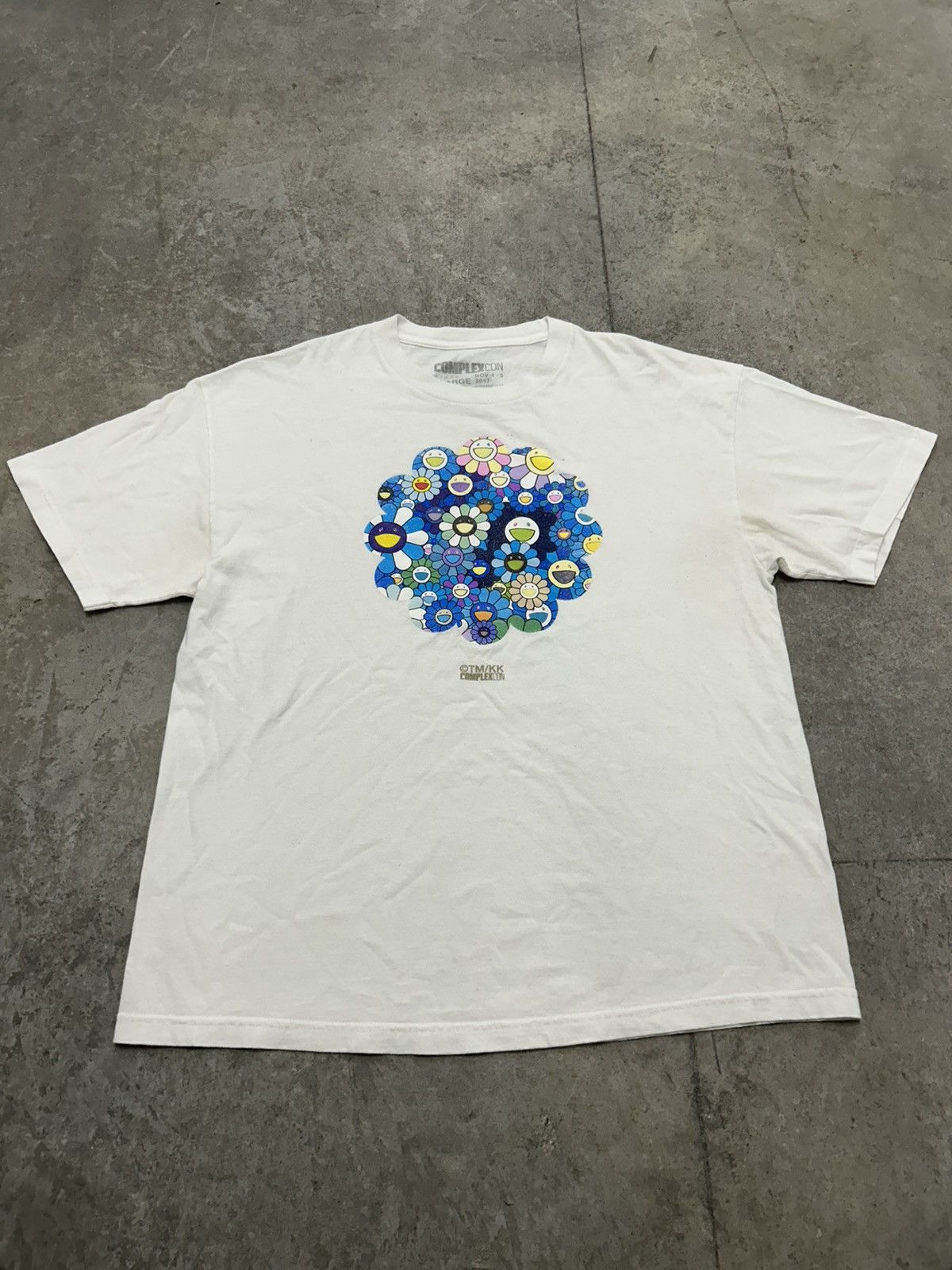 Takashi Murakami Complexcon Flower Tee | Grailed