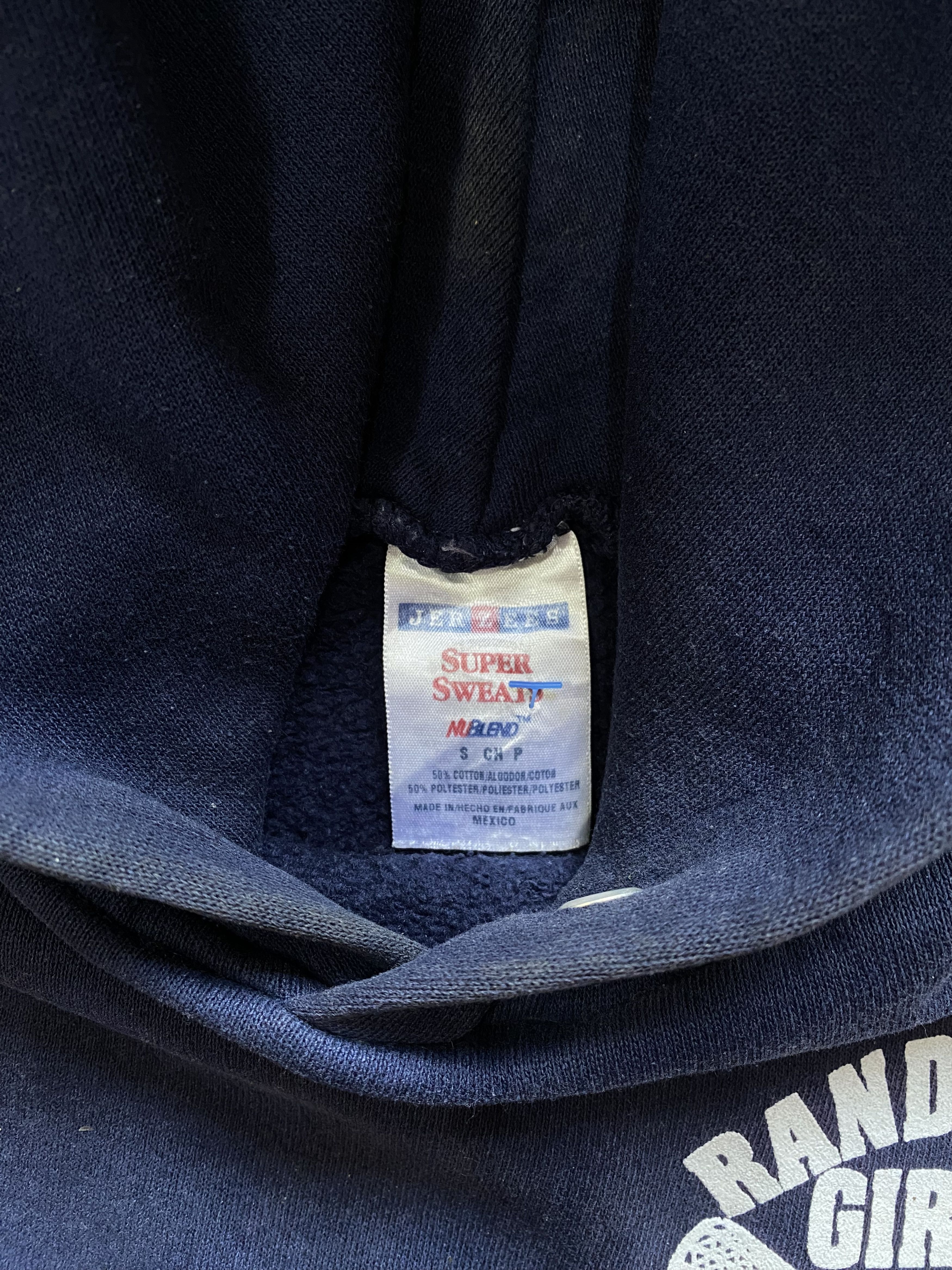 If Six Was Nine × Japanese Brand × Le Grande Bleu (L.G.B.) 2000s Jezers boxyfit navy hoodie Size US S / EU 44-46 / 1 - 3 Thumbnail