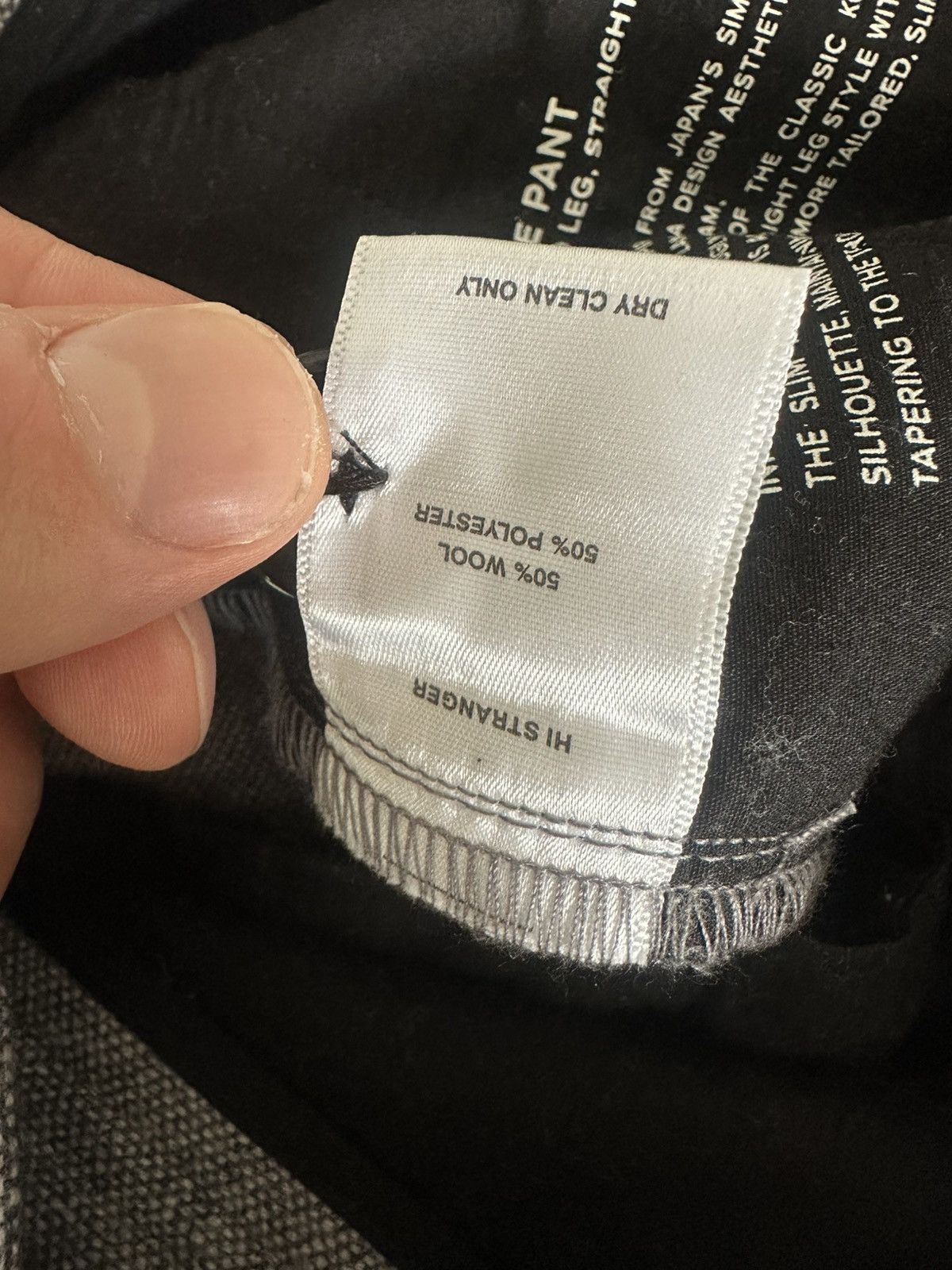 I Love Ugly Wool Slim Kobe Pant Size US 30 / EU 46 - 5 Thumbnail