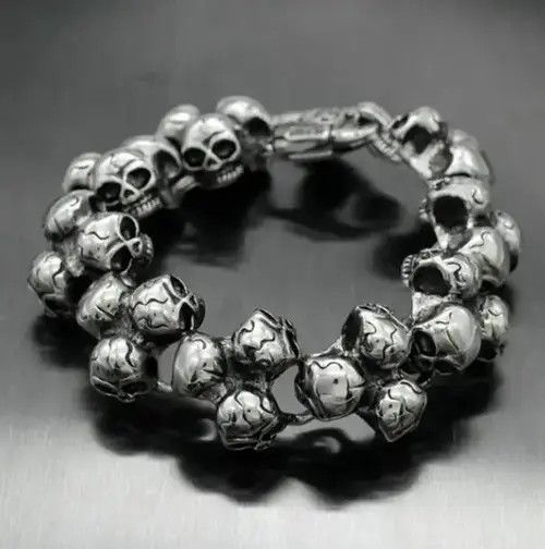 Japanese Brand × Jewelry Hip Hop Skull Bracelet Size ONE SIZE - 3 Thumbnail