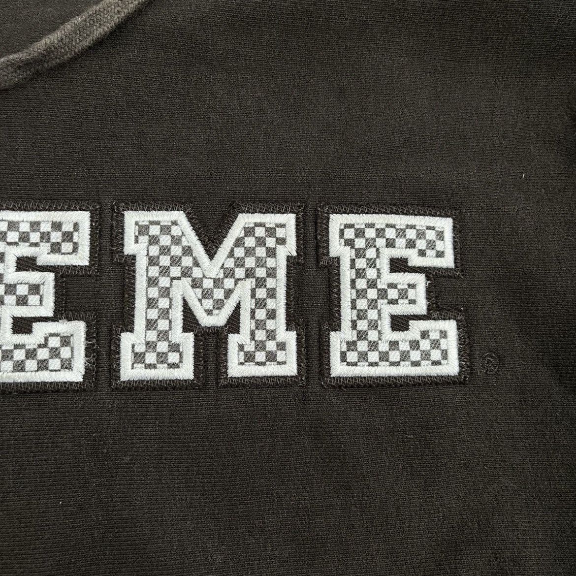 Supreme Supreme Checker Collegiate Logo Hoodie Size US XL / EU 56 / 4 - 4 Thumbnail