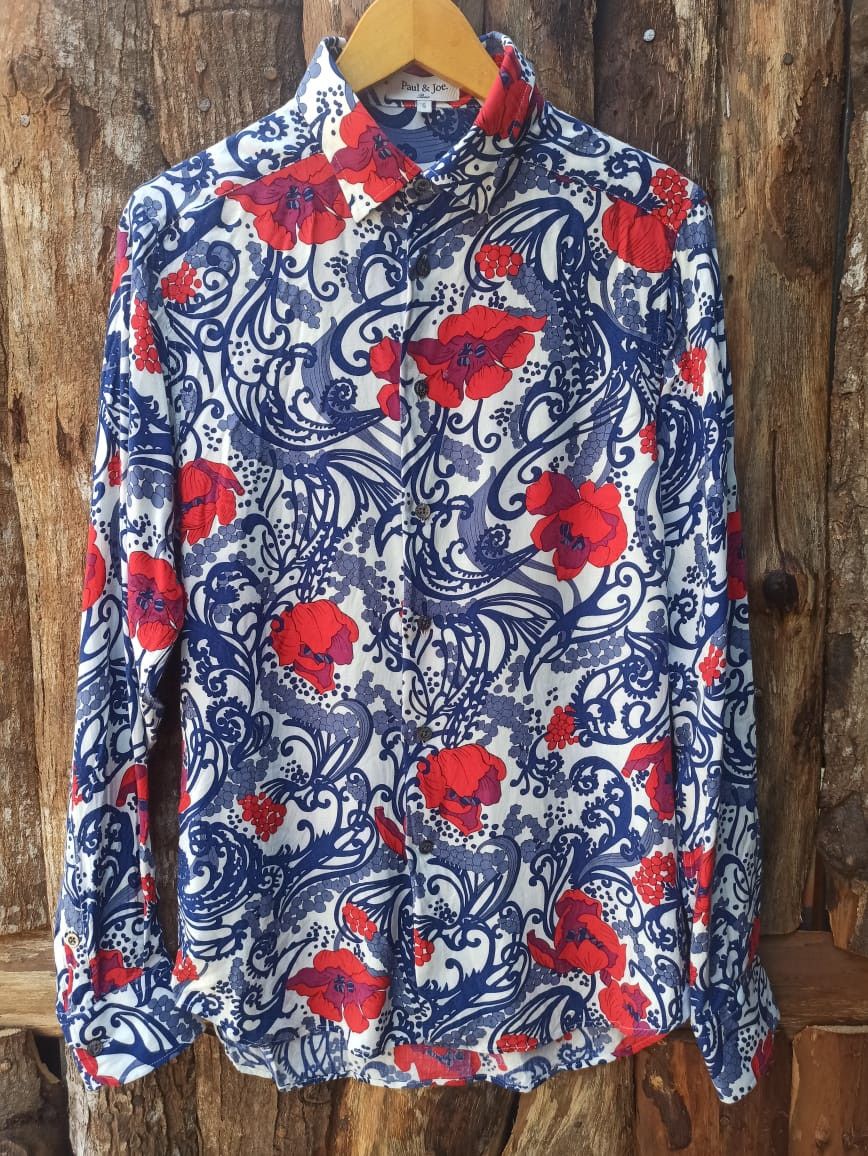 Paul & Joe × Vintage Shirt Paul & Joe rayon Size US S / EU 44-46 / 1 - 2 Thumbnail
