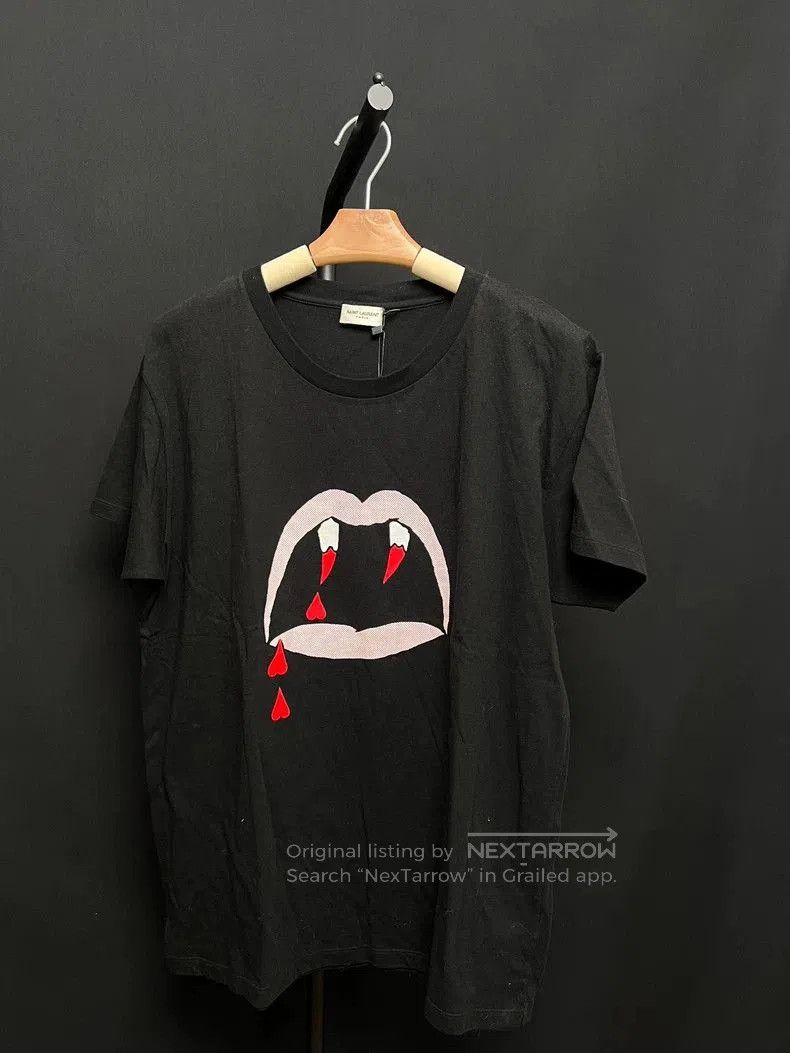 Hedi Slimane × Saint Laurent Paris SLP - SS16 Blood Luster Tee