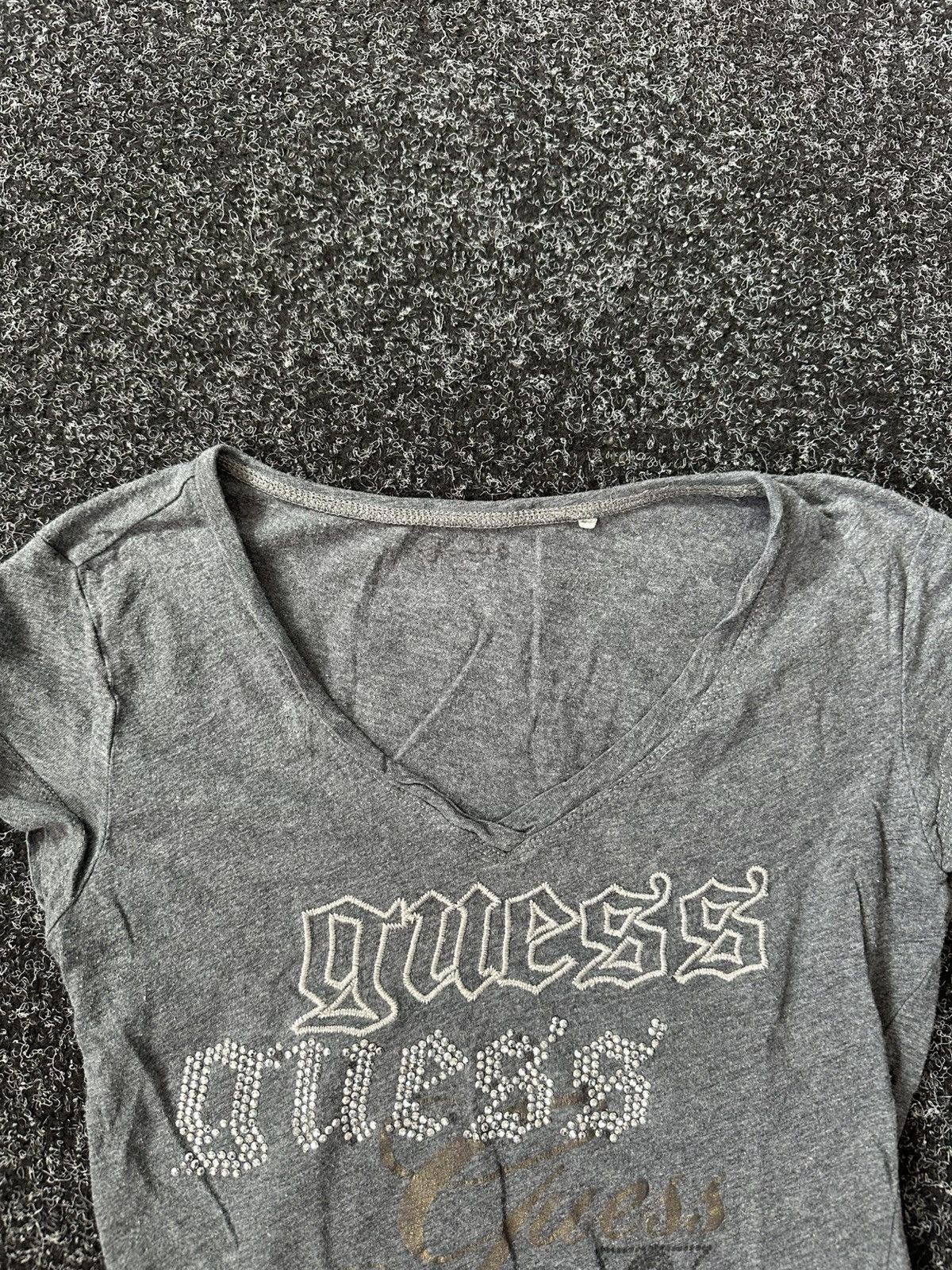 Designer × Guess × If Six Was Nine 🚨AVANT-GARDE GUESS TANK WOMEN Y2k BIG LOGO Size XS / US 0-2 / IT 36-38 - 4 Thumbnail