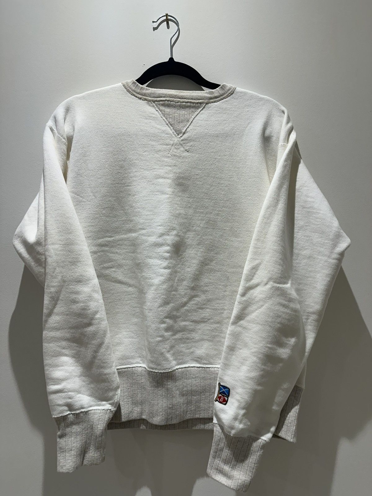 Mister Freedom Medalist Sweatshirt - White Size US M / EU 48-50 / 2 - 1 Thumbnail