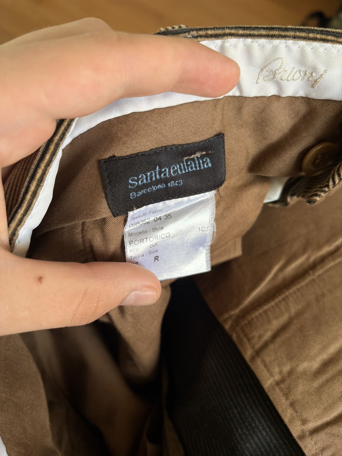 Brioni Brioni casual pants Size US 34 / EU 50 - 3 Thumbnail