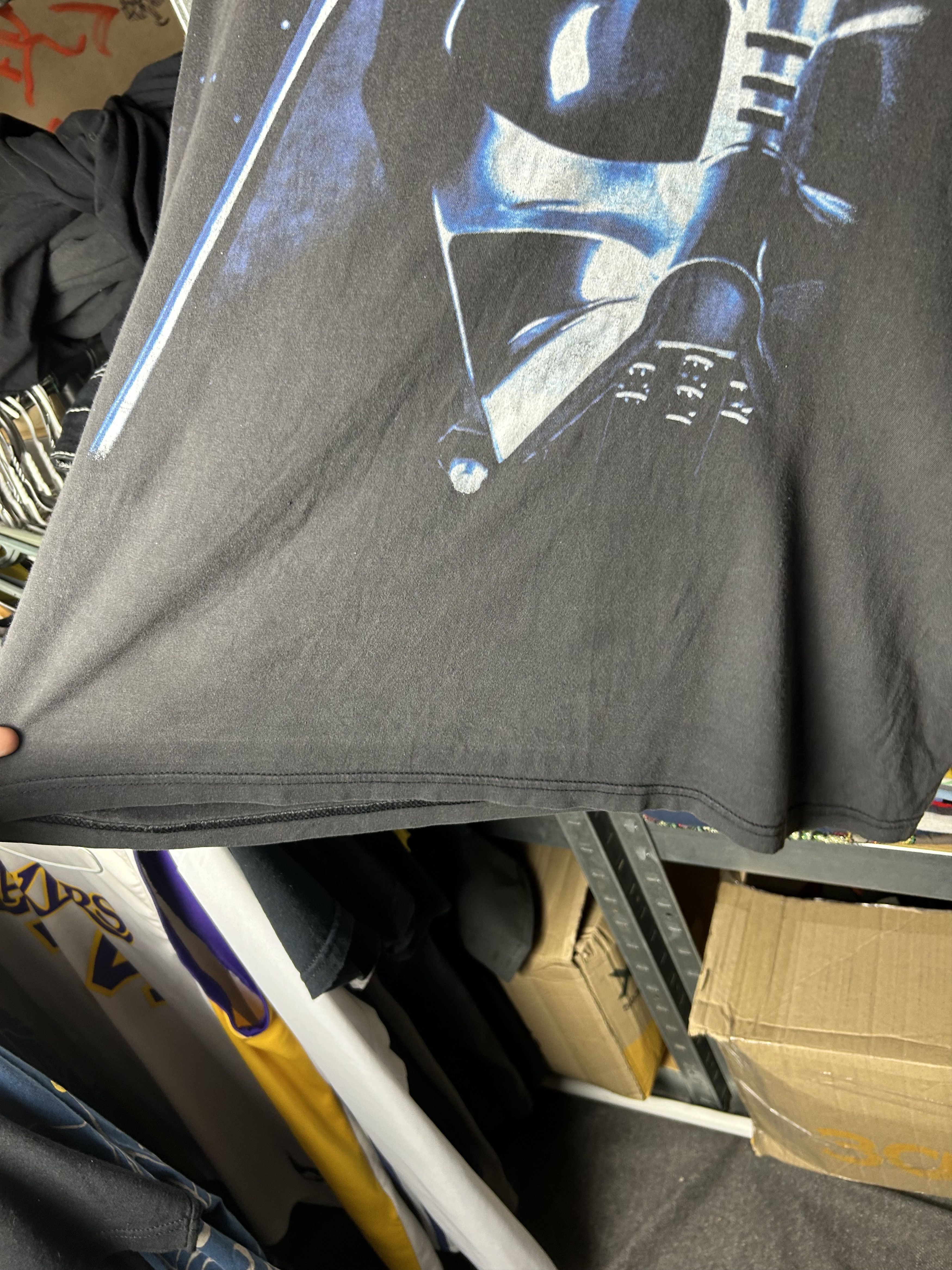 Vintage Vintage 90s Star Wars Movie Darth Vader T-shirt Size US L / EU 52-54 / 3 - 9 Thumbnail
