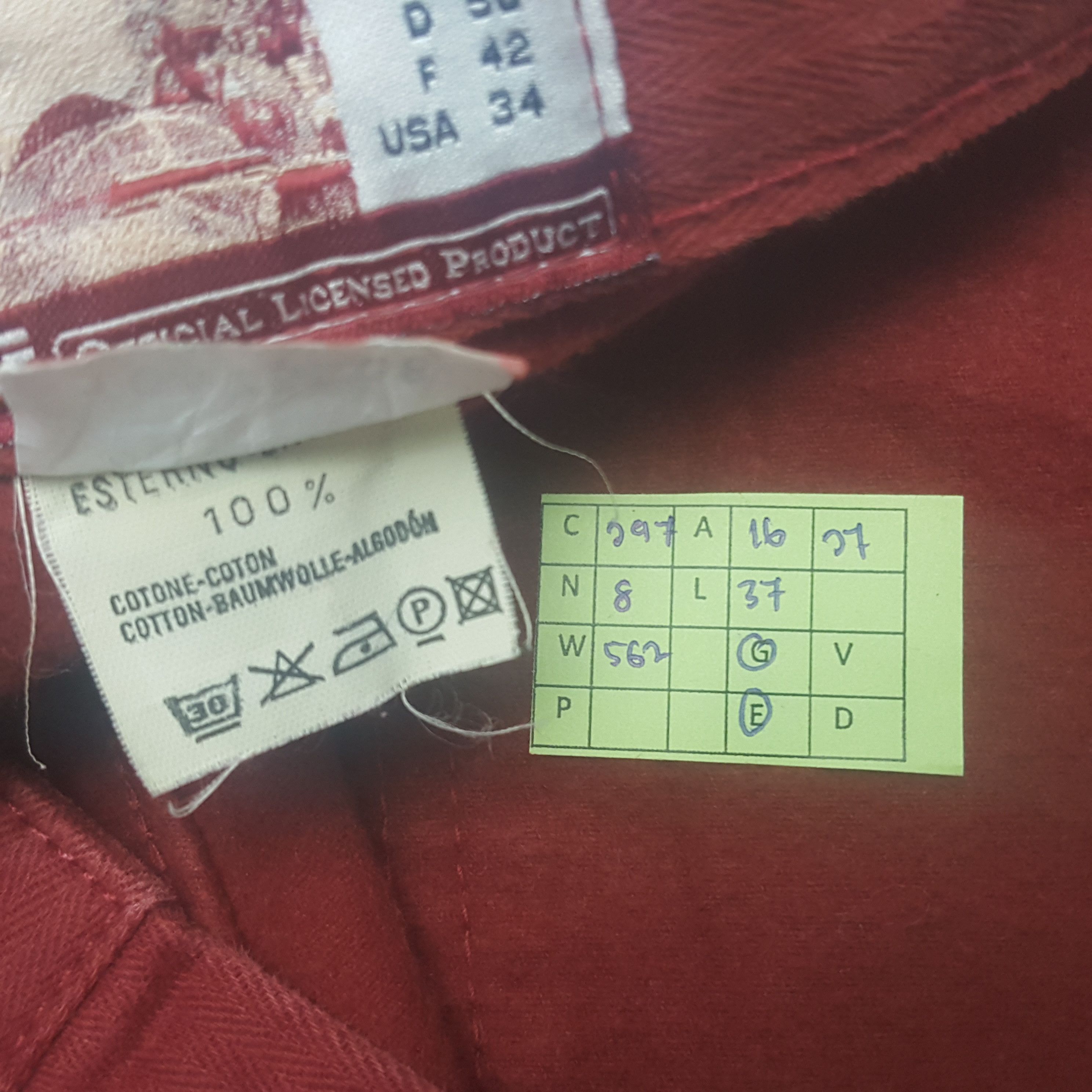 Fila Vintage Fila X Ferrari American Trousers Pants C297N8 Size US 32 / EU 48 - 8 Thumbnail