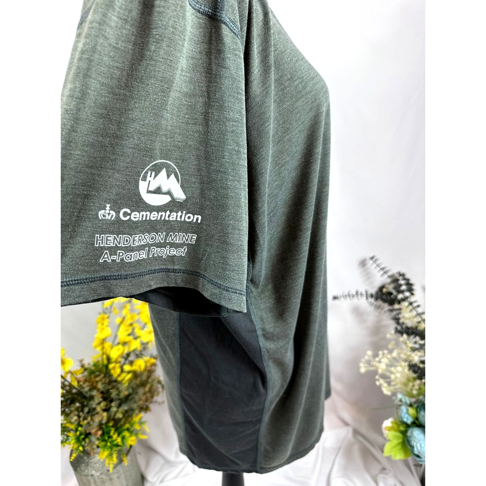Carhartt Carhartt Mens T Shirt Cementation Advertising Gray XL Size US XL / EU 56 / 4 - 9 Thumbnail