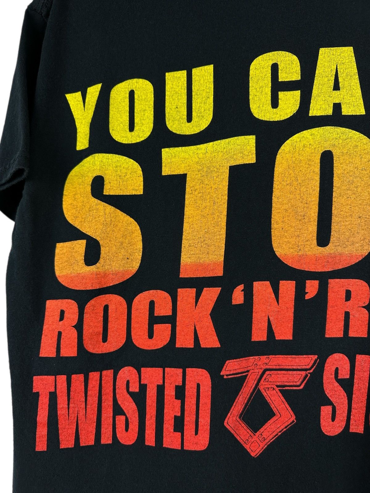 Band Tees “You Can’t Stop Rock N Roll” Twisted Sister Vintage T-Shirt Size US M / EU 48-50 / 2 - 5 Thumbnail