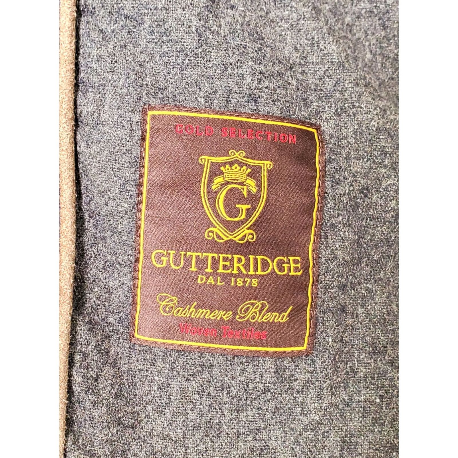 Vintage Gutteridge Dal 1878 Dark Navy Giubbotti Quilted Jacket Men's 54 Navy Wool Blend Lining Wool 54 Men Regular Size 54 Jacket Size US L / EU 52-54 / 3 - 4 Thumbnail