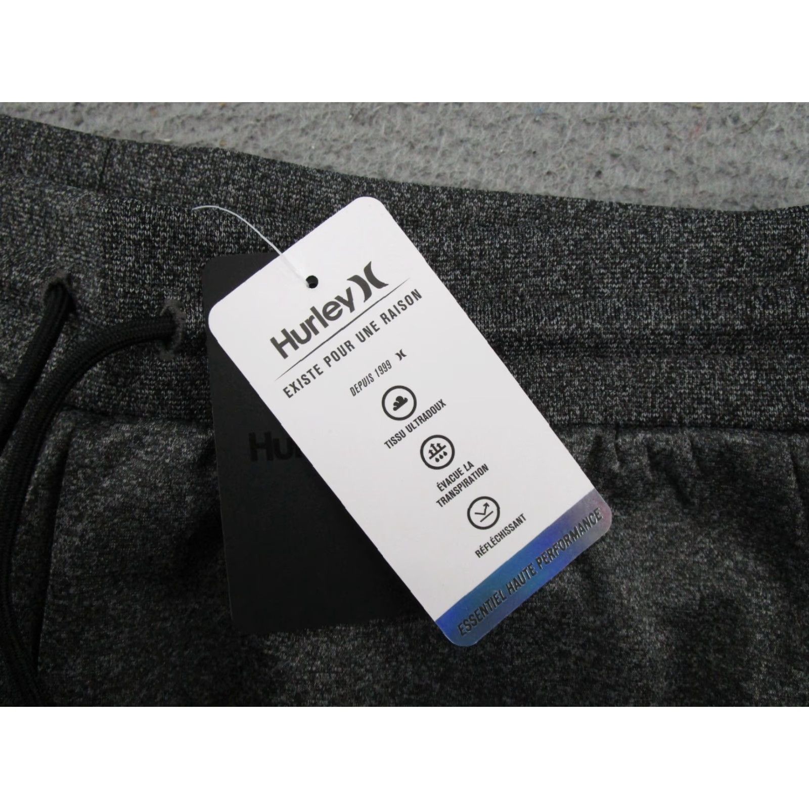 Hurley NWT Hurley Black Exist Active Jogger Sweatpants Mens Size M Tapered Leg NEW Size US 31 - 2 Thumbnail