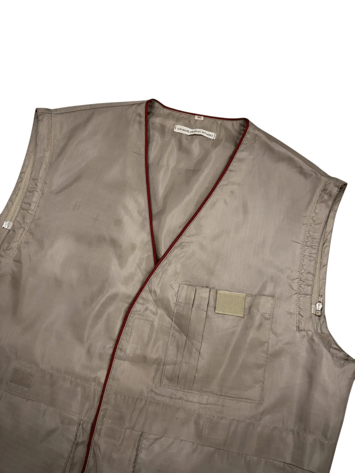 Issey Miyake 1981 RARE SAMPLE ISSEY MIYAKE DESIGN STUDIO NYLON VEST Size US M / EU 48-50 / 2 - 2 Thumbnail