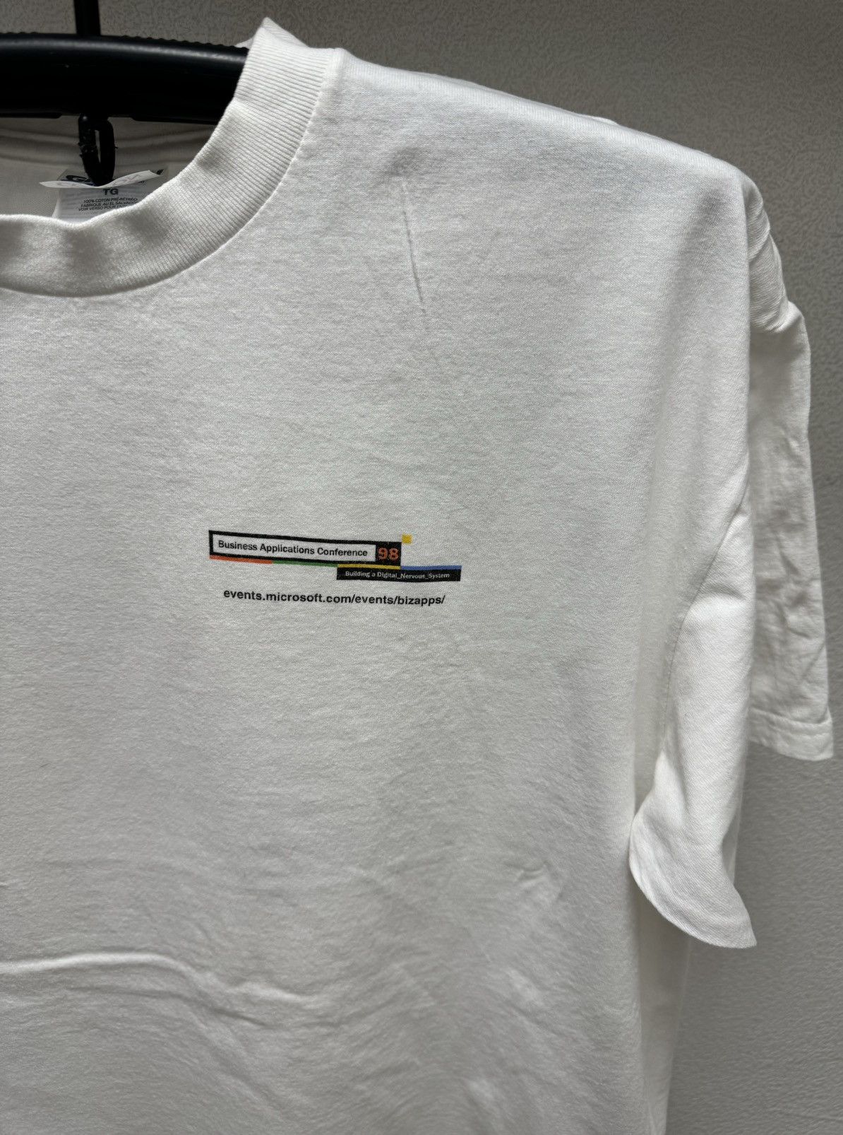 Microsoft Microsoft believe in technology vintage t-shirt Xl 98 confer Size US XL / EU 56 / 4 - 3 Thumbnail