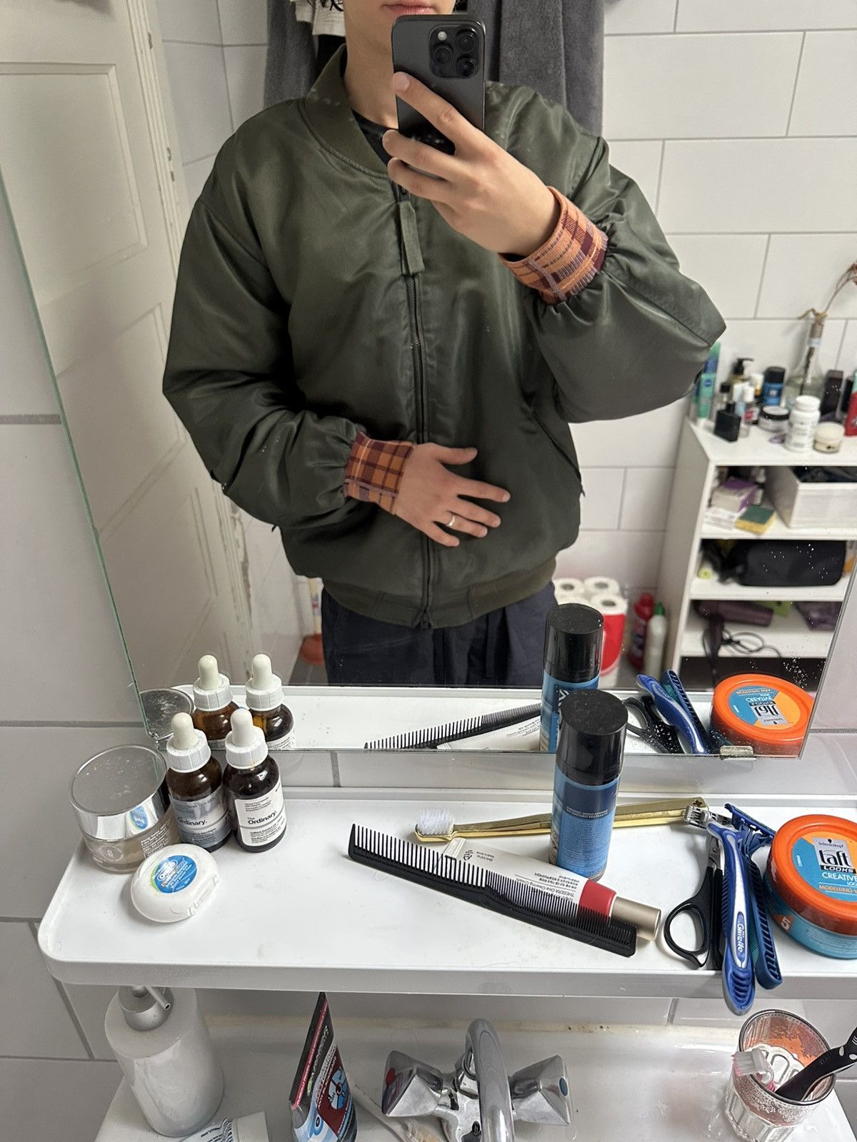 Acne Studios Acne Studios Satin bomber jacket Size US M / EU 48-50 / 2 - 12 Thumbnail