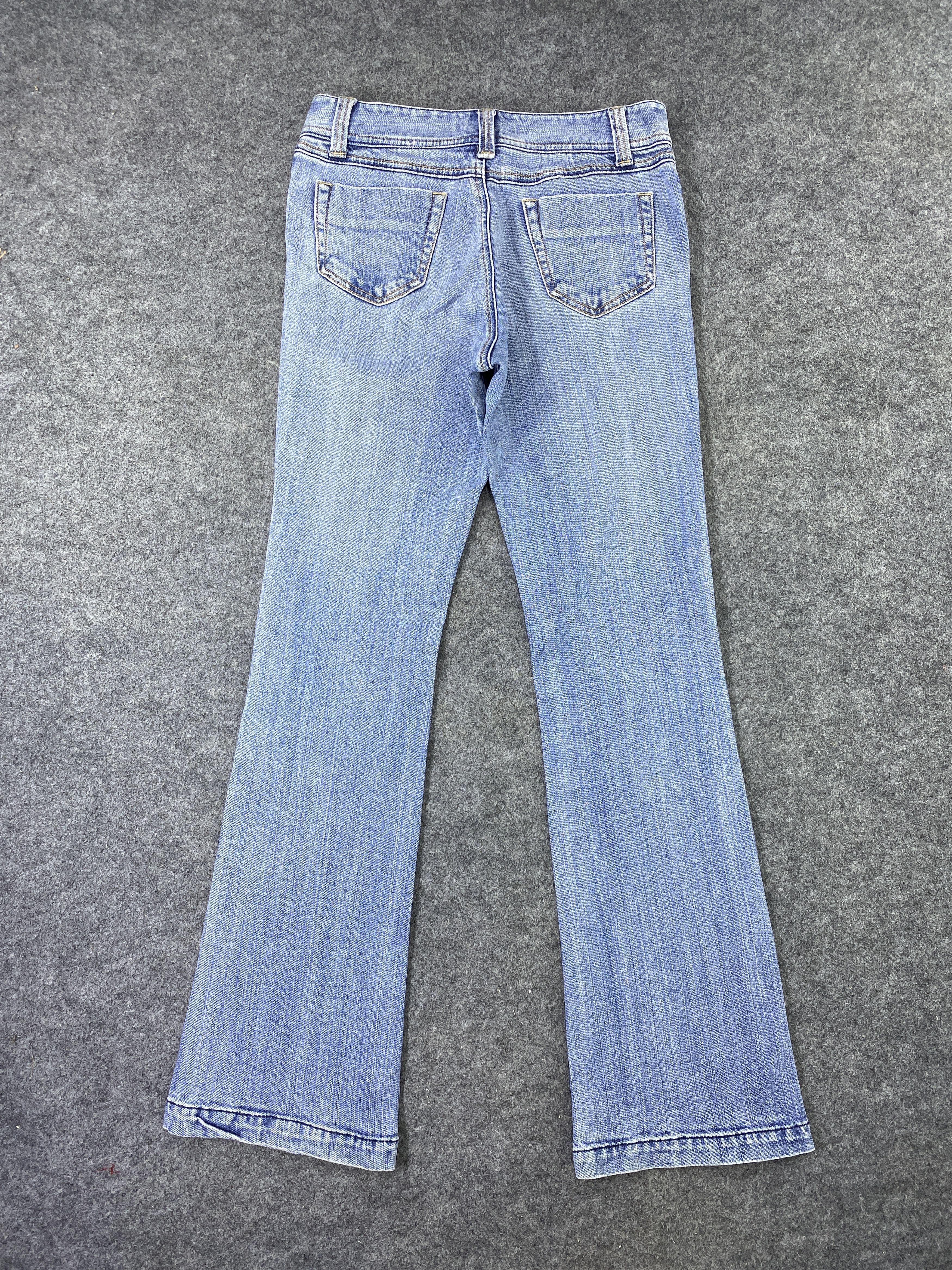 Japanese Brand Oririn Blue Wash bootcut Jeans - J997 Size 29" - 3 Thumbnail